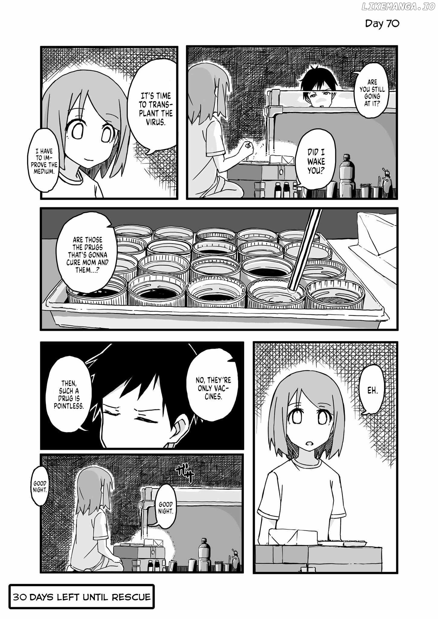Convenience Store of the Dead ~The Convenience Store Clerk Will Get Rescued in 100 Days~ chapter 70 - page 1