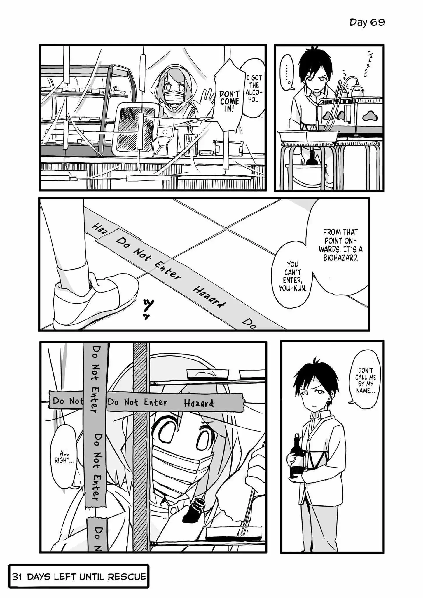 Convenience Store of the Dead ~The Convenience Store Clerk Will Get Rescued in 100 Days~ chapter 69 - page 1