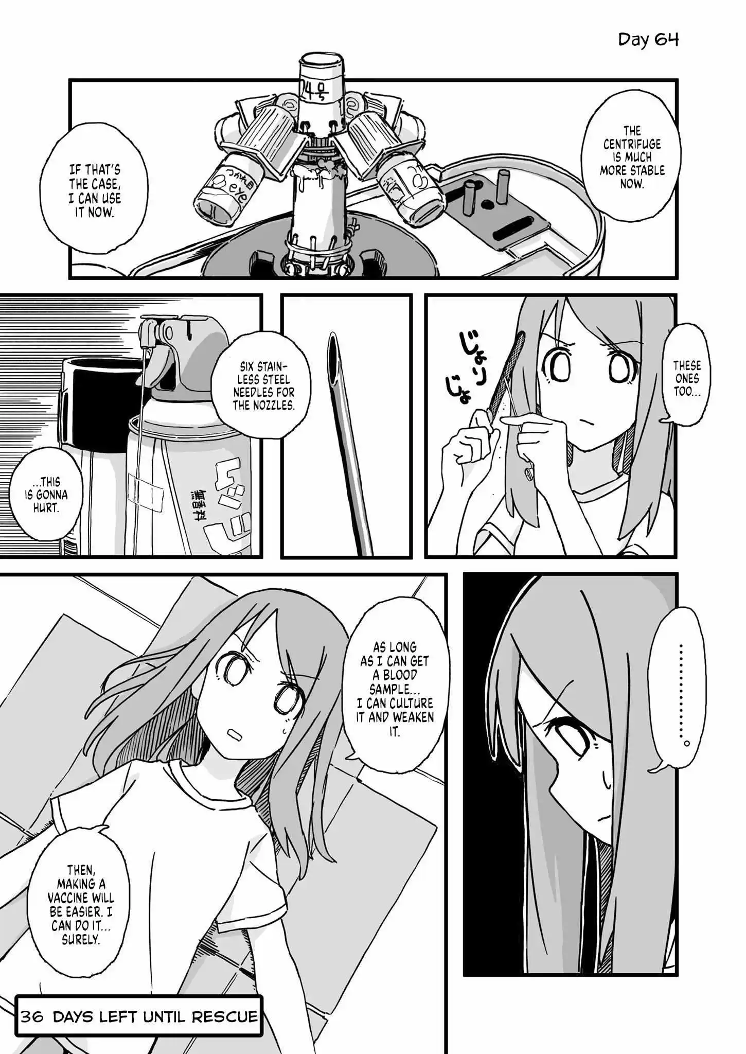 Convenience Store of the Dead ~The Convenience Store Clerk Will Get Rescued in 100 Days~ chapter 64 - page 1