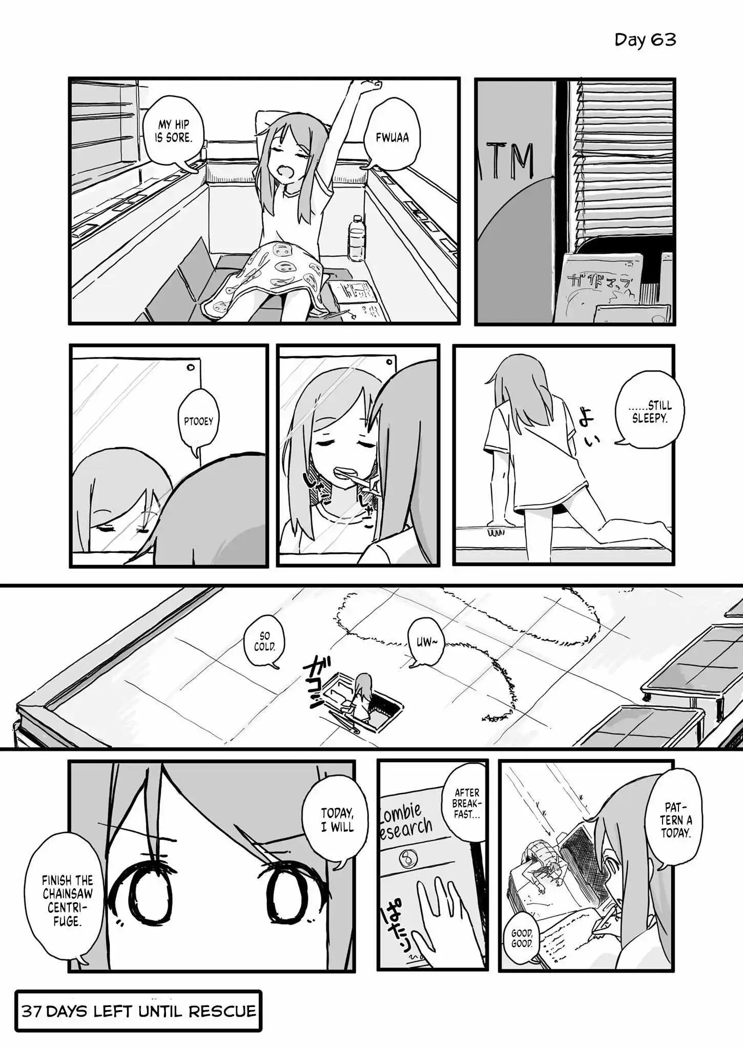 Convenience Store of the Dead ~The Convenience Store Clerk Will Get Rescued in 100 Days~ chapter 63 - page 1