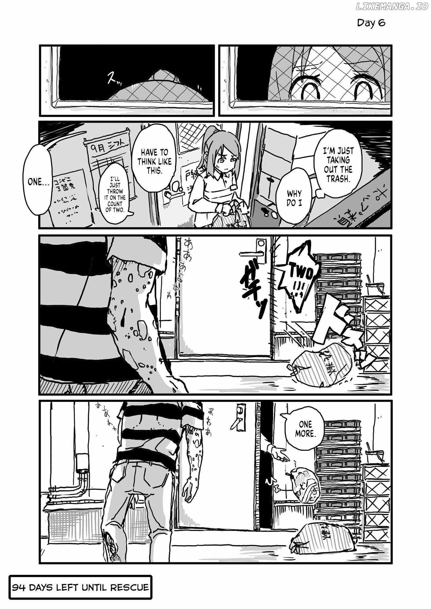 Convenience Store of the Dead ~The Convenience Store Clerk Will Get Rescued in 100 Days~ chapter 6 - page 1