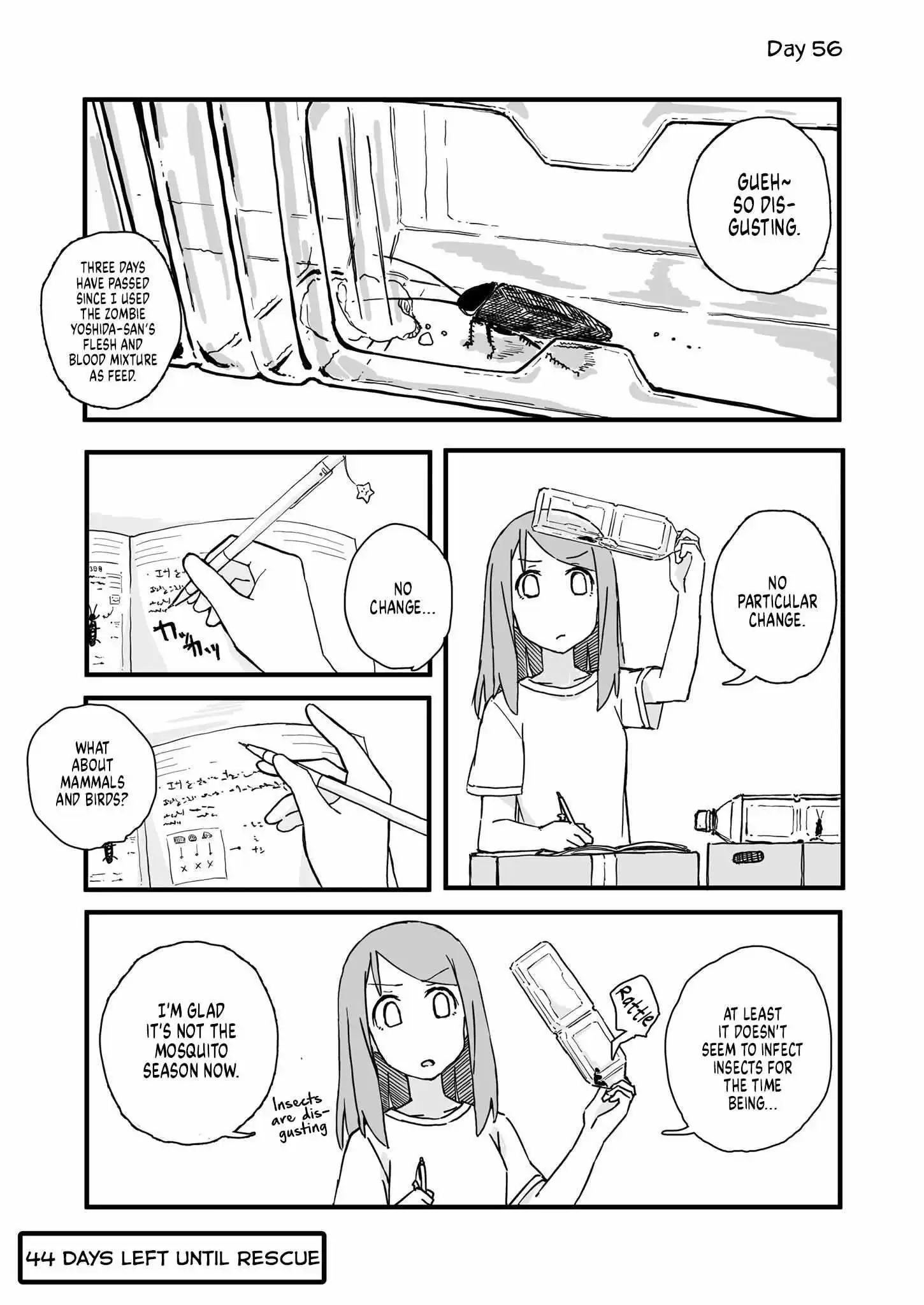 Convenience Store of the Dead ~The Convenience Store Clerk Will Get Rescued in 100 Days~ chapter 56 - page 1