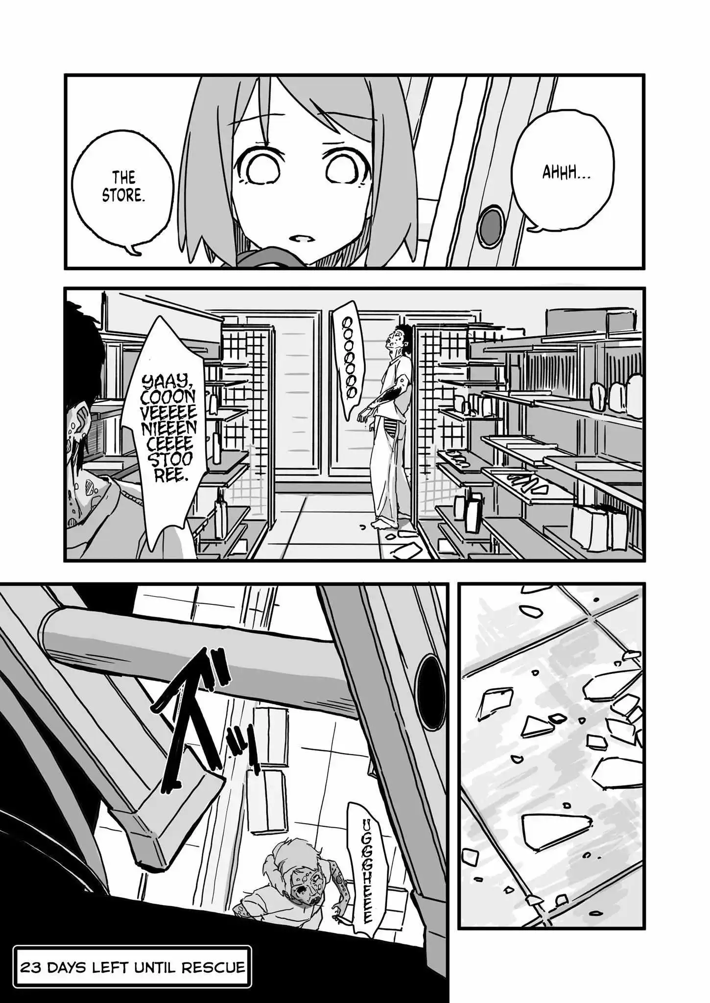 Convenience Store of the Dead ~The Convenience Store Clerk Will Get Rescued in 100 Days~ chapter 77 - page 3