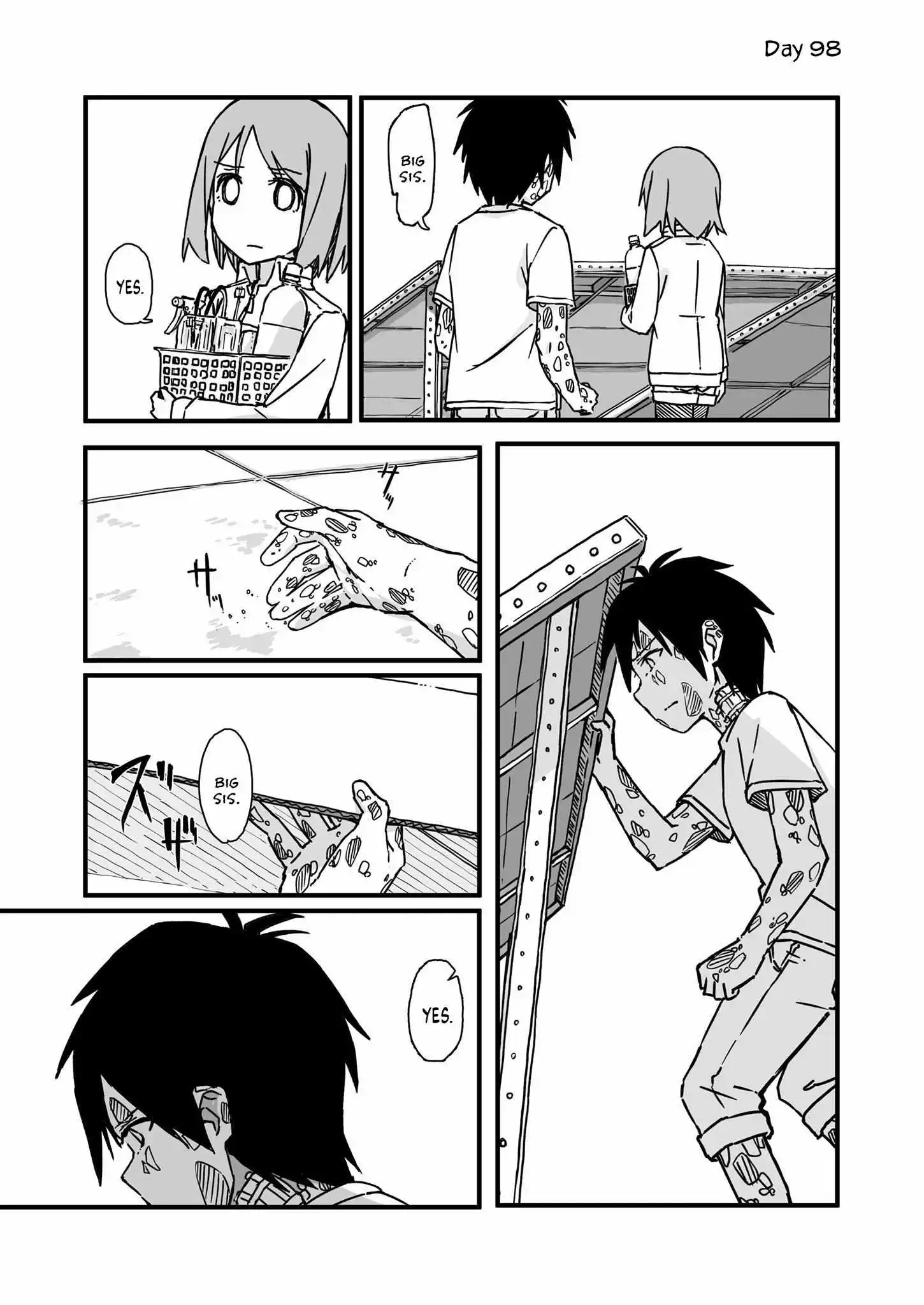 Convenience Store of the Dead ~The Convenience Store Clerk Will Get Rescued in 100 Days~ chapter 98 - page 1