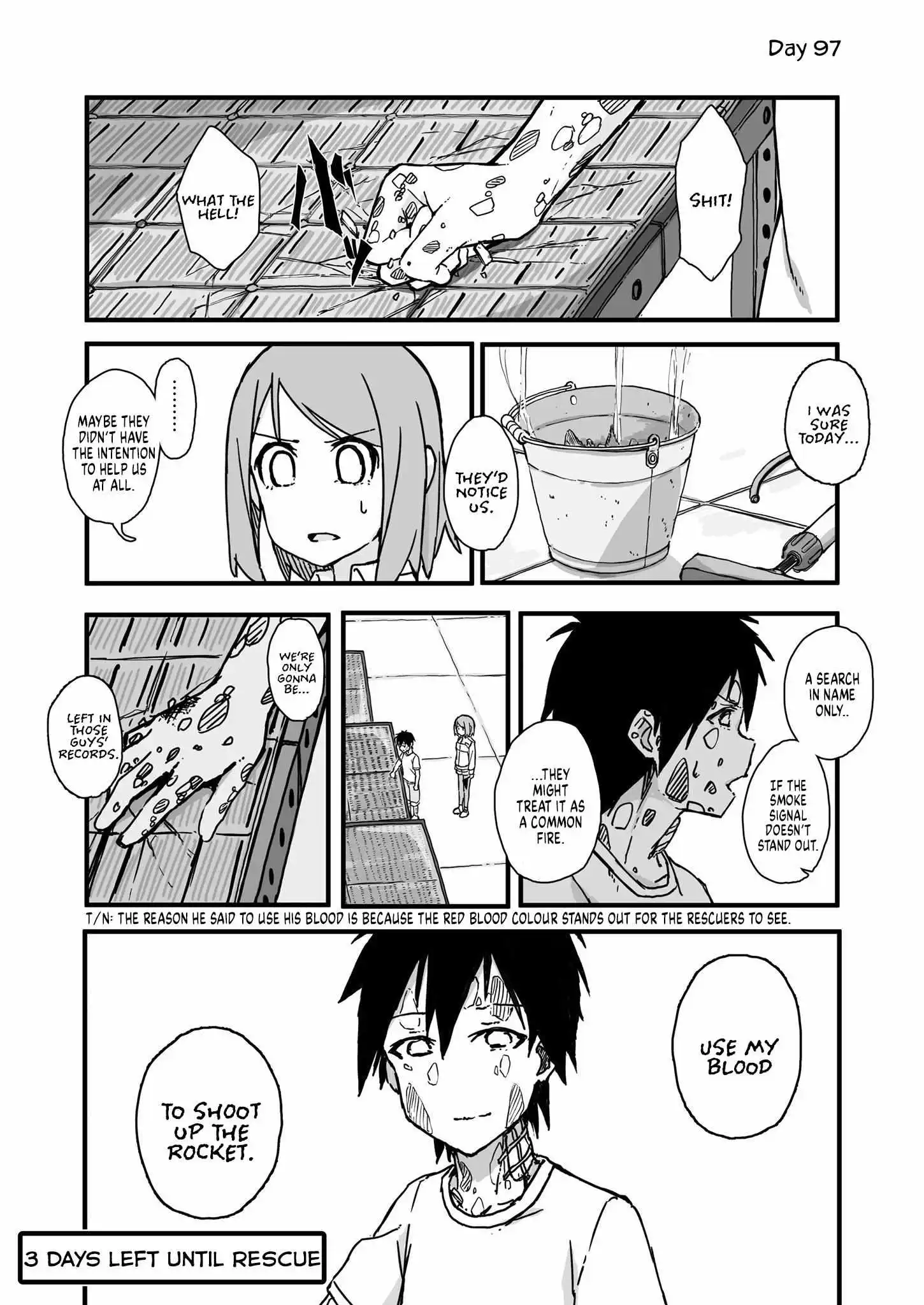 Convenience Store of the Dead ~The Convenience Store Clerk Will Get Rescued in 100 Days~ chapter 97 - page 1