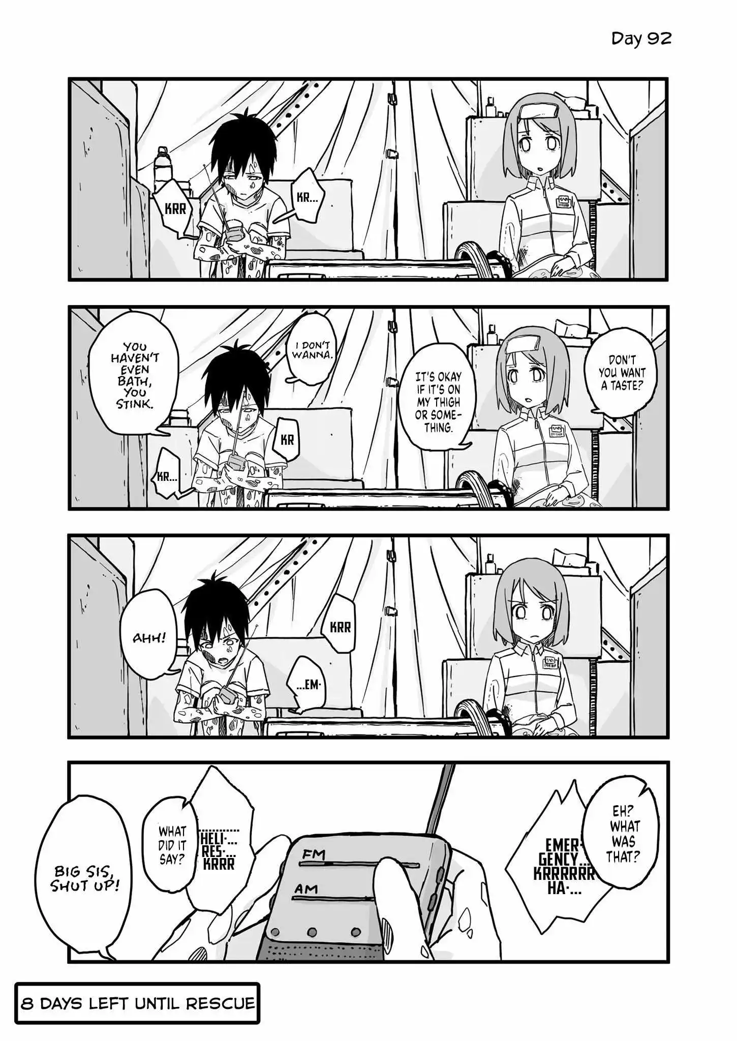 Convenience Store of the Dead ~The Convenience Store Clerk Will Get Rescued in 100 Days~ chapter 92 - page 1