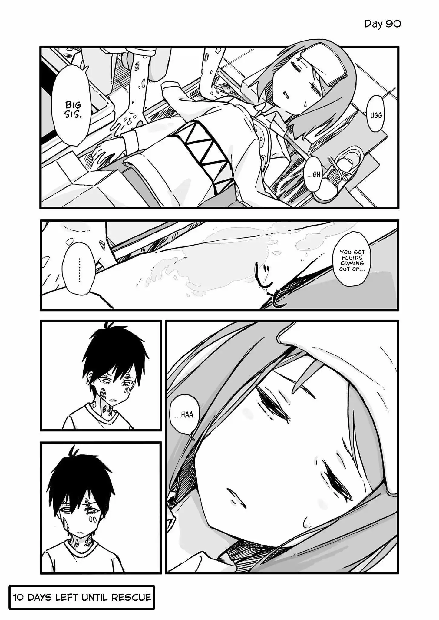 Convenience Store of the Dead ~The Convenience Store Clerk Will Get Rescued in 100 Days~ chapter 90 - page 1