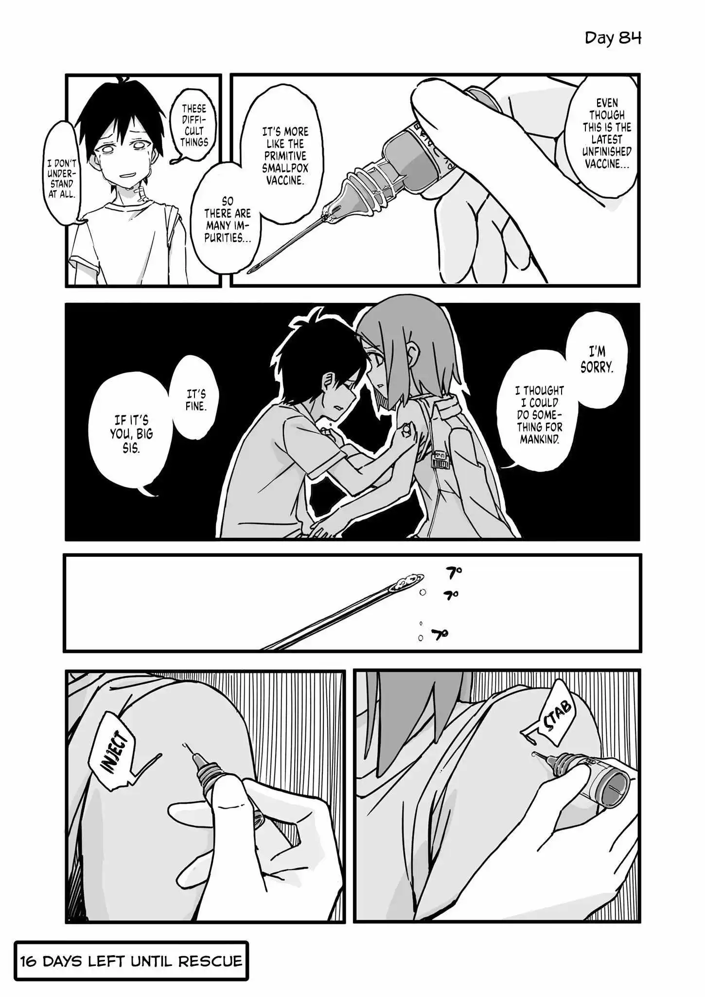 Convenience Store of the Dead ~The Convenience Store Clerk Will Get Rescued in 100 Days~ chapter 84 - page 1