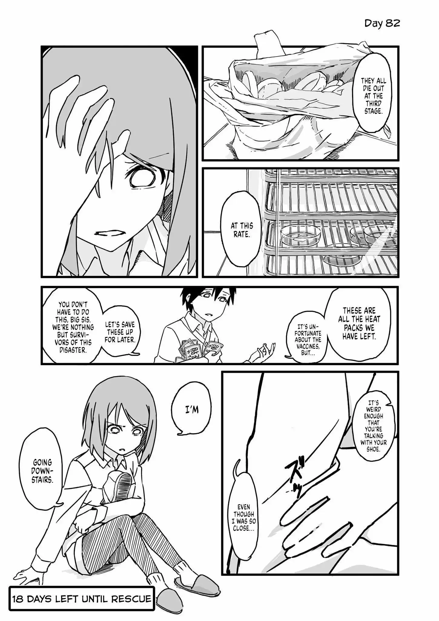 Convenience Store of the Dead ~The Convenience Store Clerk Will Get Rescued in 100 Days~ chapter 82 - page 1