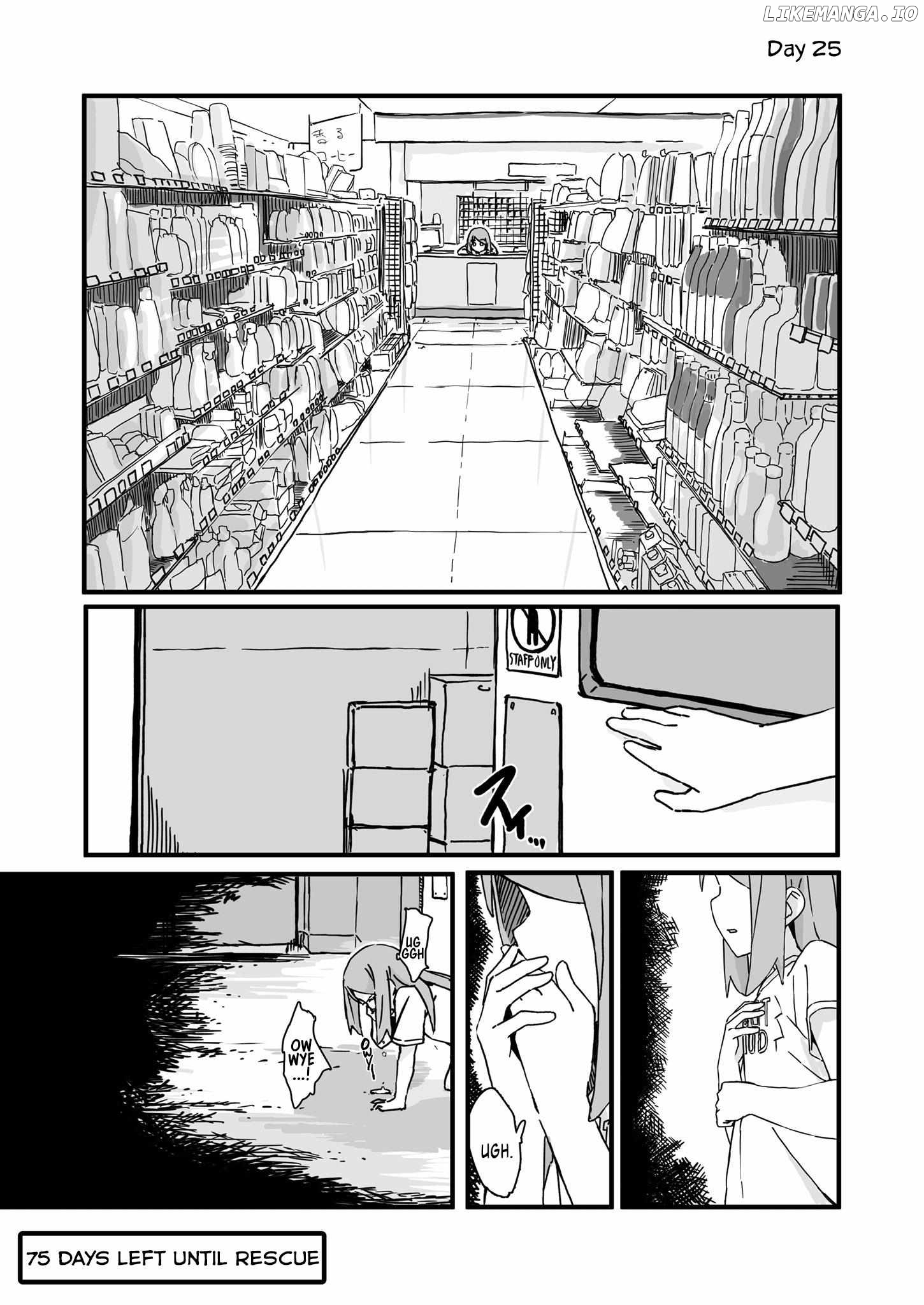 Convenience Store of the Dead ~The Convenience Store Clerk Will Get Rescued in 100 Days~ chapter 25 - page 1