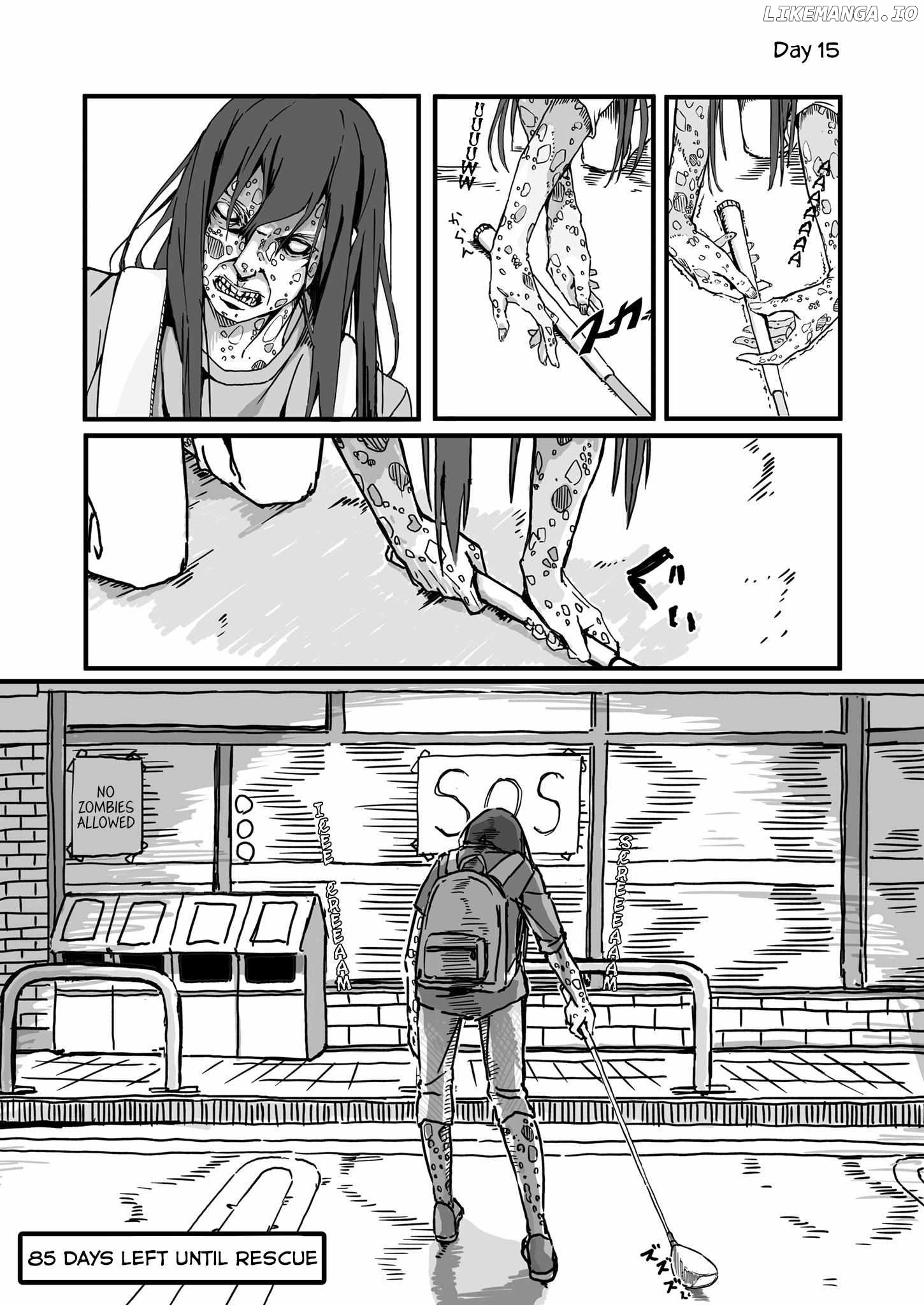 Convenience Store of the Dead ~The Convenience Store Clerk Will Get Rescued in 100 Days~ chapter 15 - page 1