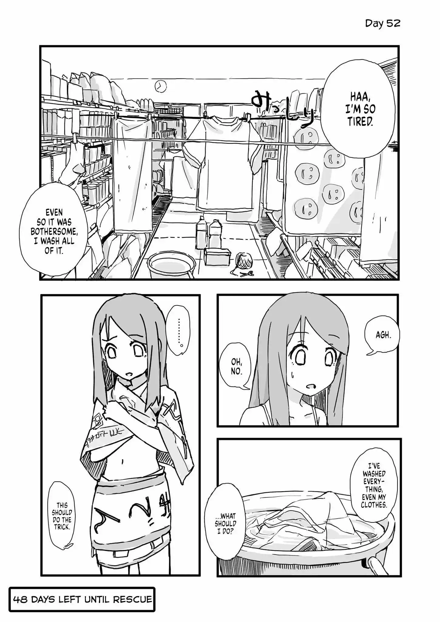 Convenience Store of the Dead ~The Convenience Store Clerk Will Get Rescued in 100 Days~ chapter 52 - page 1