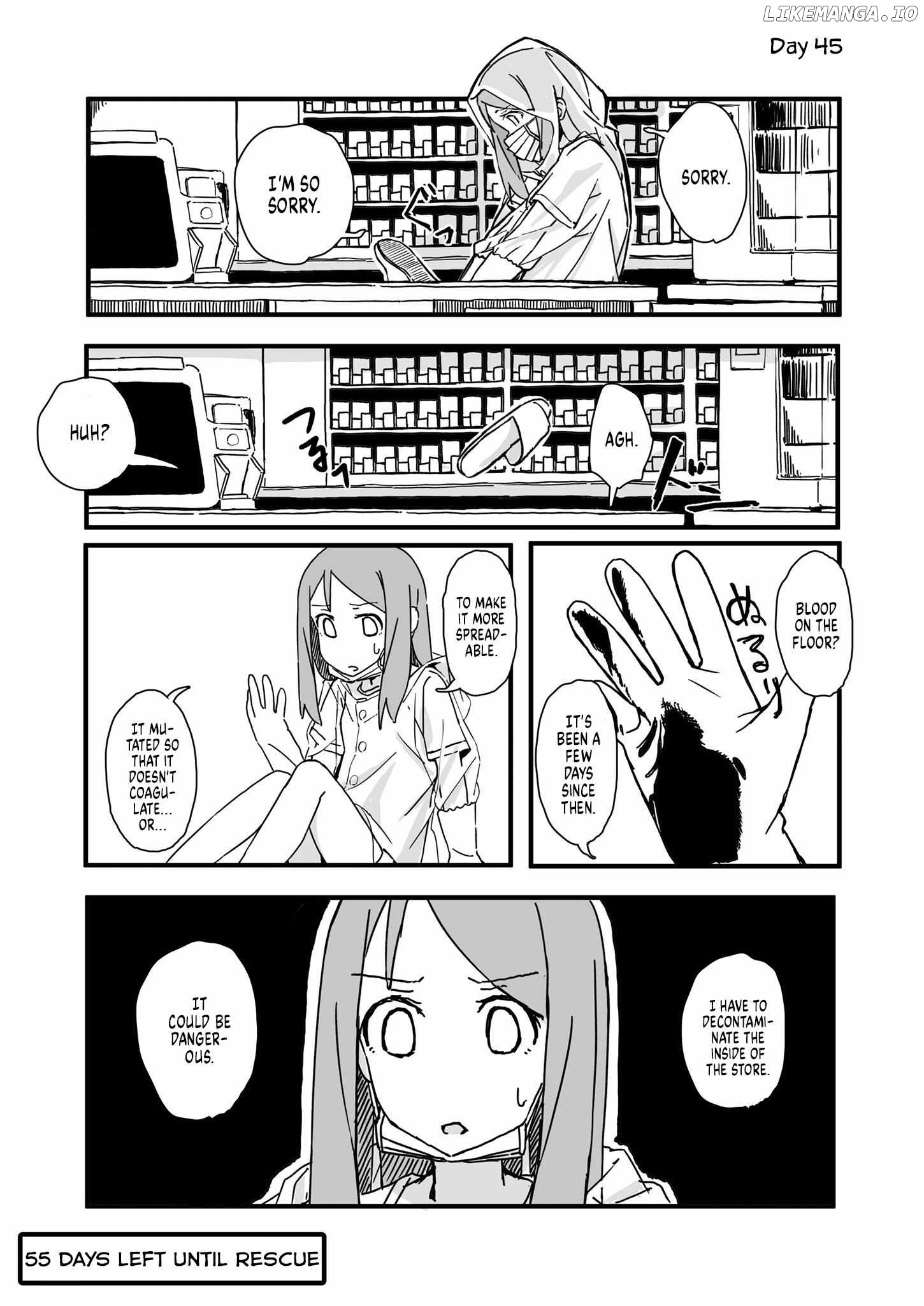 Convenience Store of the Dead ~The Convenience Store Clerk Will Get Rescued in 100 Days~ chapter 45 - page 1