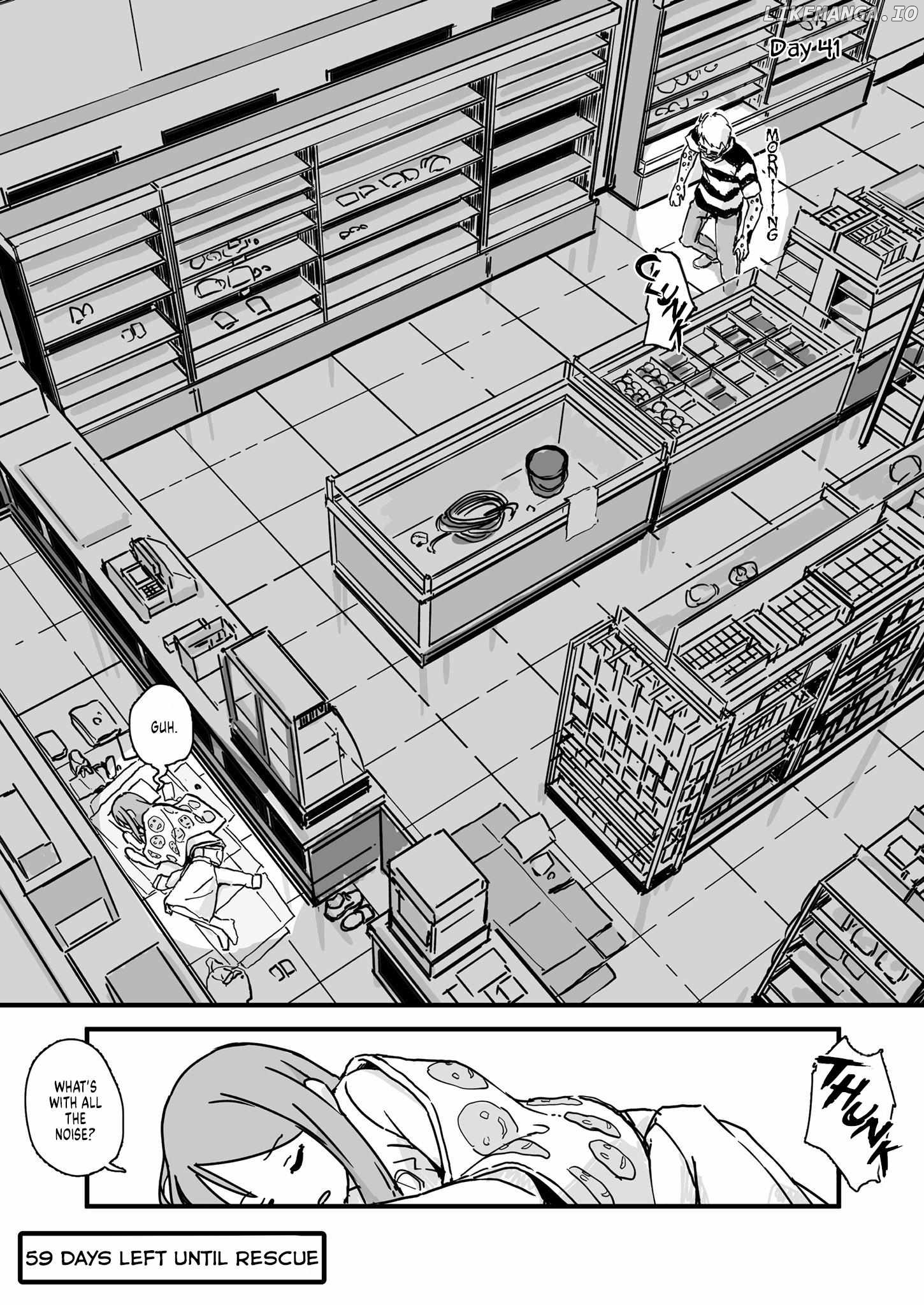 Convenience Store of the Dead ~The Convenience Store Clerk Will Get Rescued in 100 Days~ chapter 41 - page 1