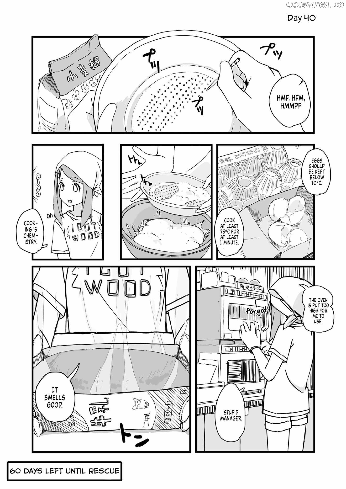 Convenience Store of the Dead ~The Convenience Store Clerk Will Get Rescued in 100 Days~ chapter 40 - page 1