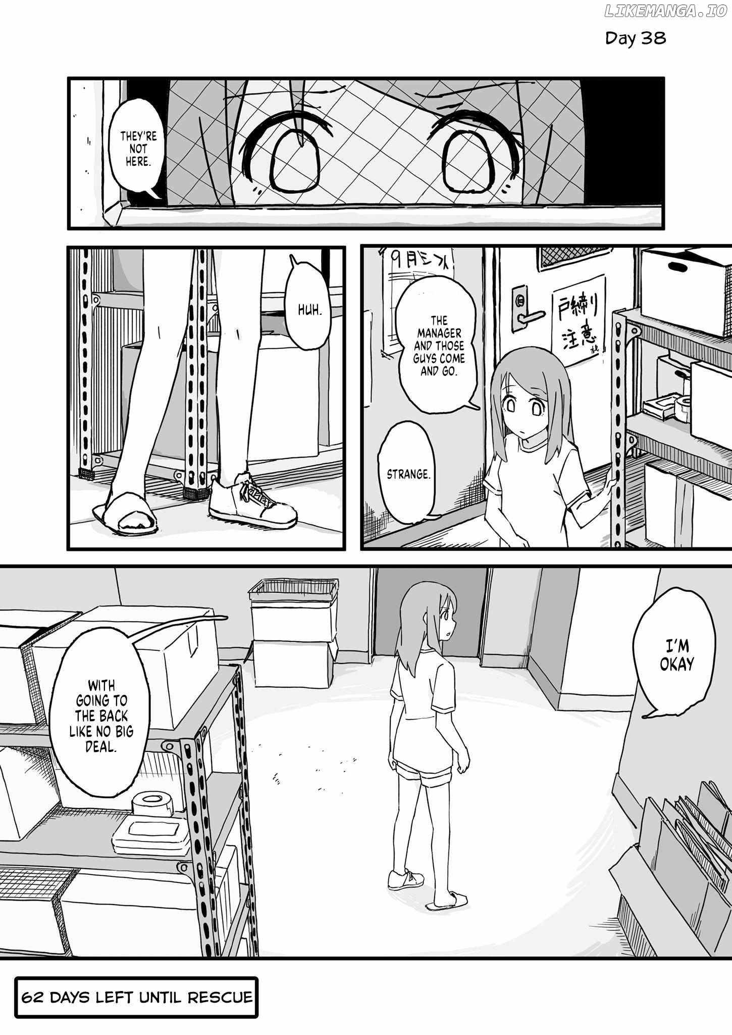 Convenience Store of the Dead ~The Convenience Store Clerk Will Get Rescued in 100 Days~ chapter 38 - page 1