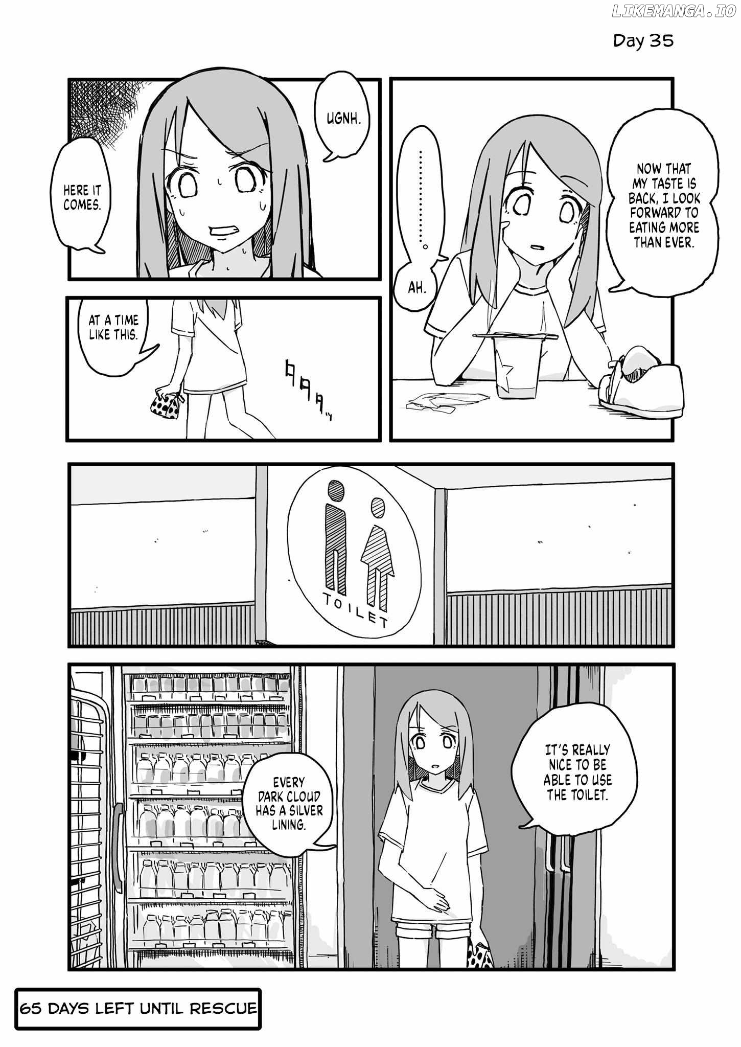 Convenience Store of the Dead ~The Convenience Store Clerk Will Get Rescued in 100 Days~ chapter 35 - page 1