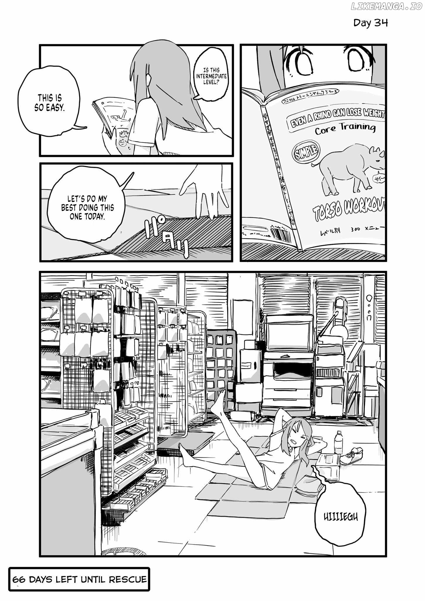 Convenience Store of the Dead ~The Convenience Store Clerk Will Get Rescued in 100 Days~ chapter 34 - page 1