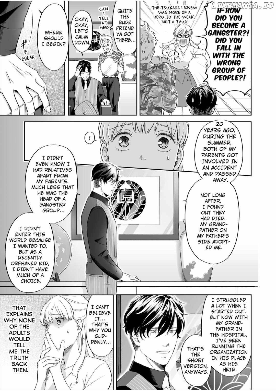 Kyokara Ore no Onnani Nareyo Dekiai Yakuza to Amai Gisokekkon Chapter 2 - page 1