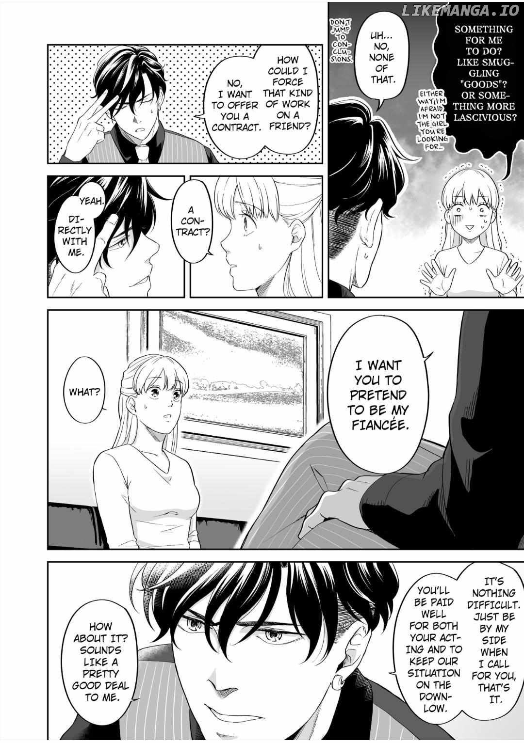 Kyokara Ore no Onnani Nareyo Dekiai Yakuza to Amai Gisokekkon Chapter 2 - page 4