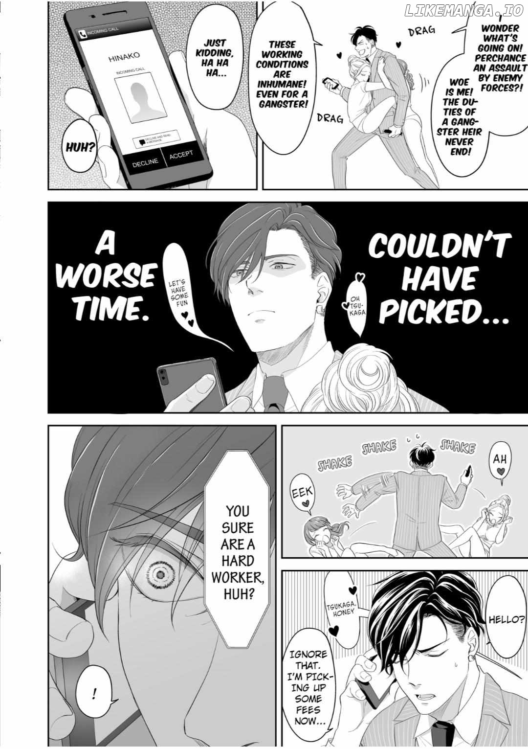 Kyokara Ore no Onnani Nareyo Dekiai Yakuza to Amai Gisokekkon Chapter 9 - page 2