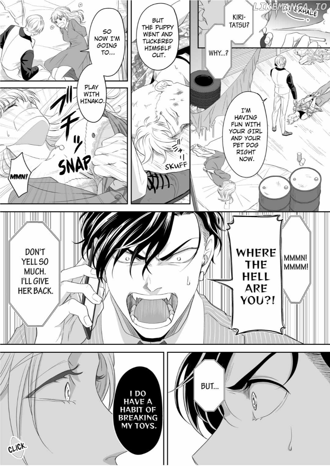 Kyokara Ore no Onnani Nareyo Dekiai Yakuza to Amai Gisokekkon Chapter 9 - page 3