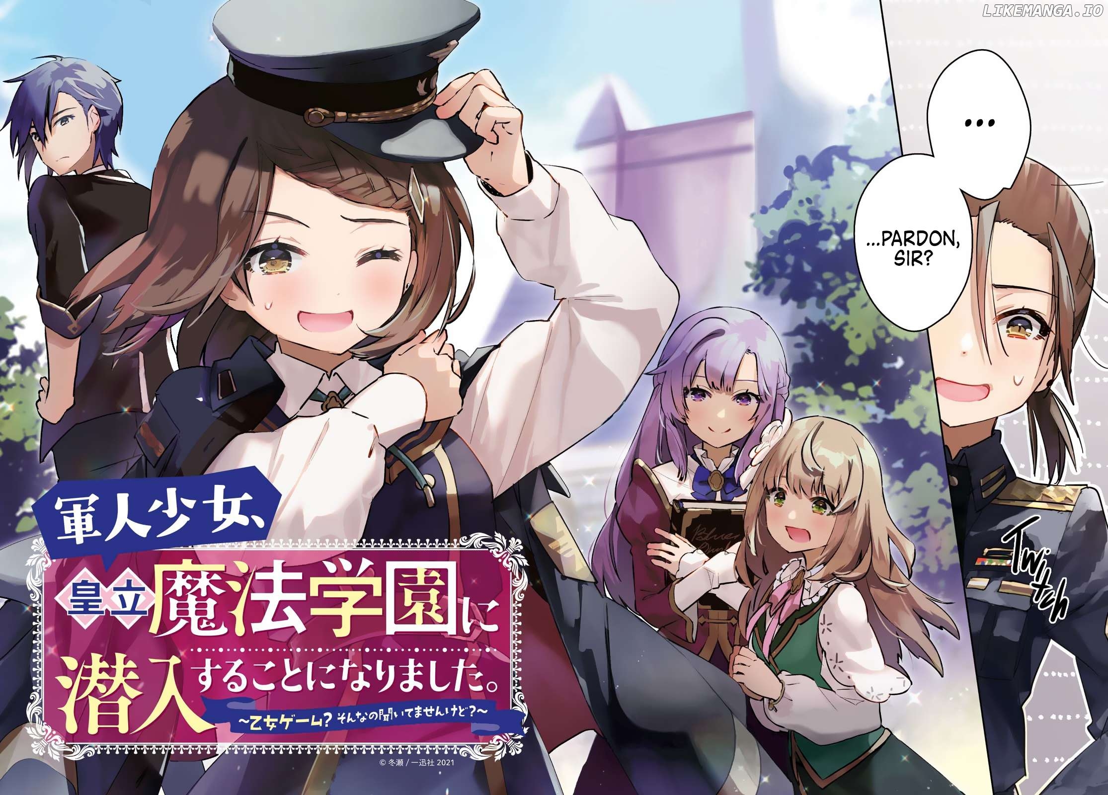 Gunjin Shoujo, Seiritsu Mahou Gakuen ni Senyuu Suru Koto ni Narimashita Chapter 1 - page 3