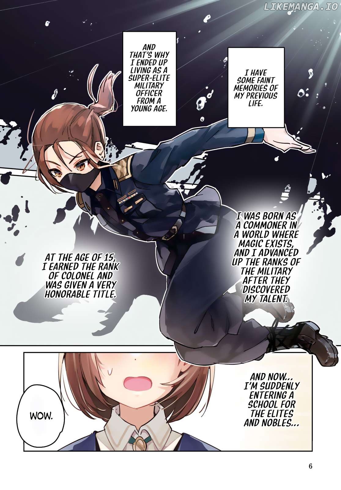 Gunjin Shoujo, Seiritsu Mahou Gakuen ni Senyuu Suru Koto ni Narimashita Chapter 1 - page 4