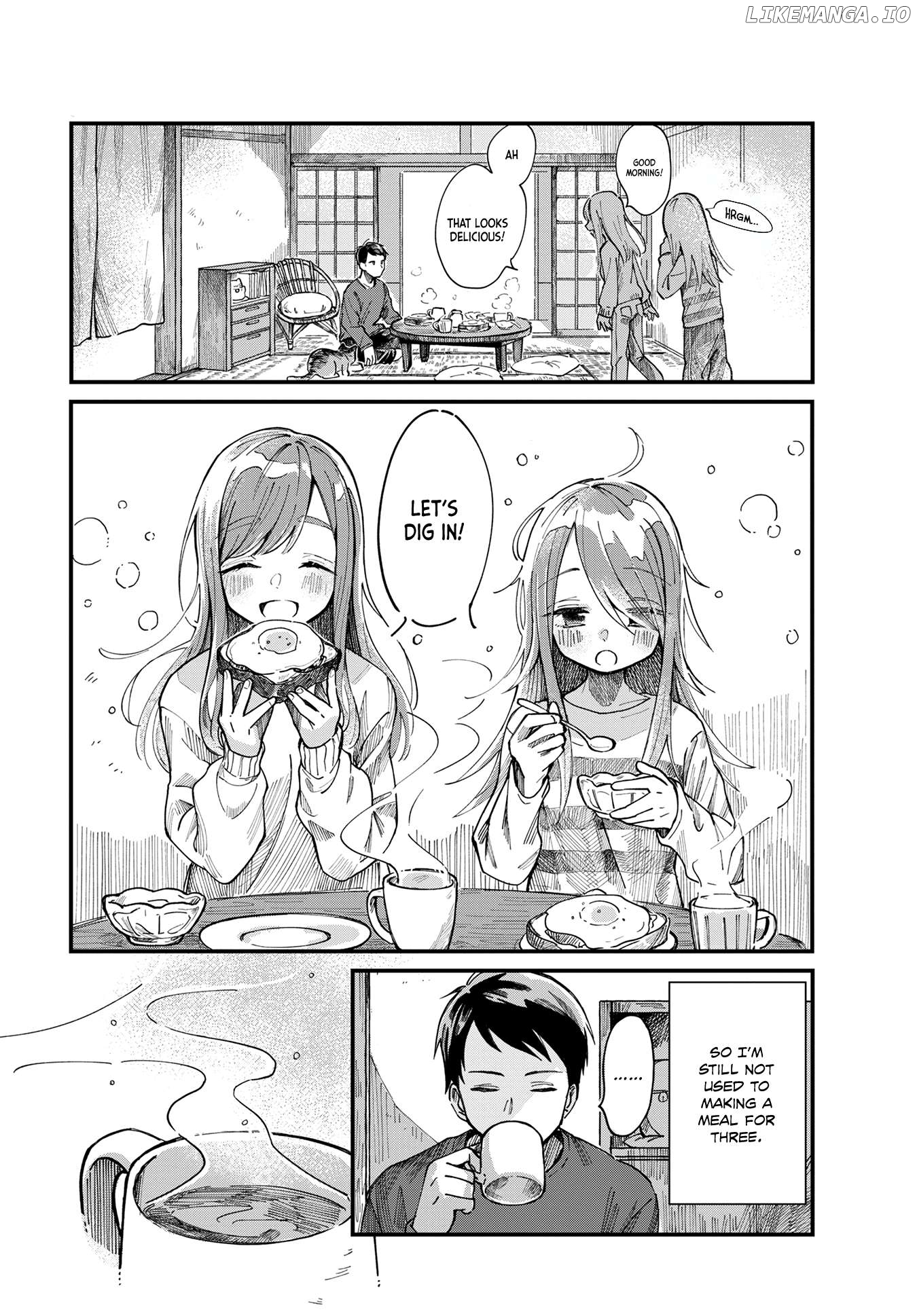 Harapeko Oyako to Motokare Yanushi Chapter 1 - page 2