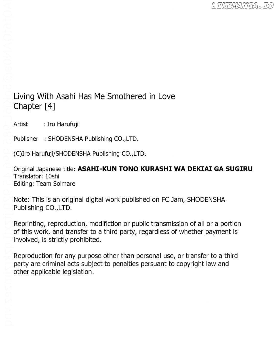 Living With Asahi Has Me Smothered in Love Chapter 4 - page 29