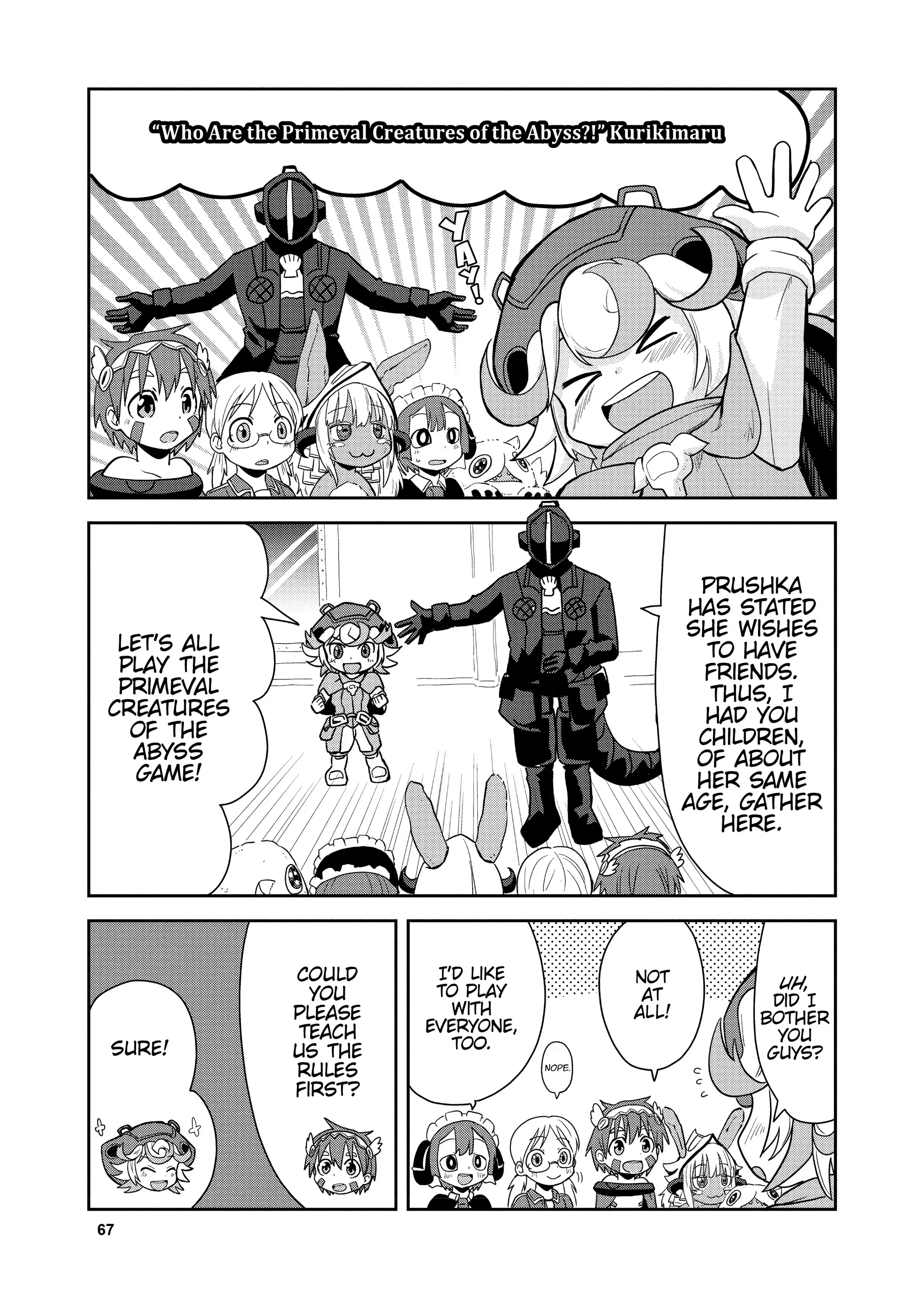 Made in Abyss Official Anthology – Layer 4: It’s a Wonderful Abyss Life Chapter 6 - page 1