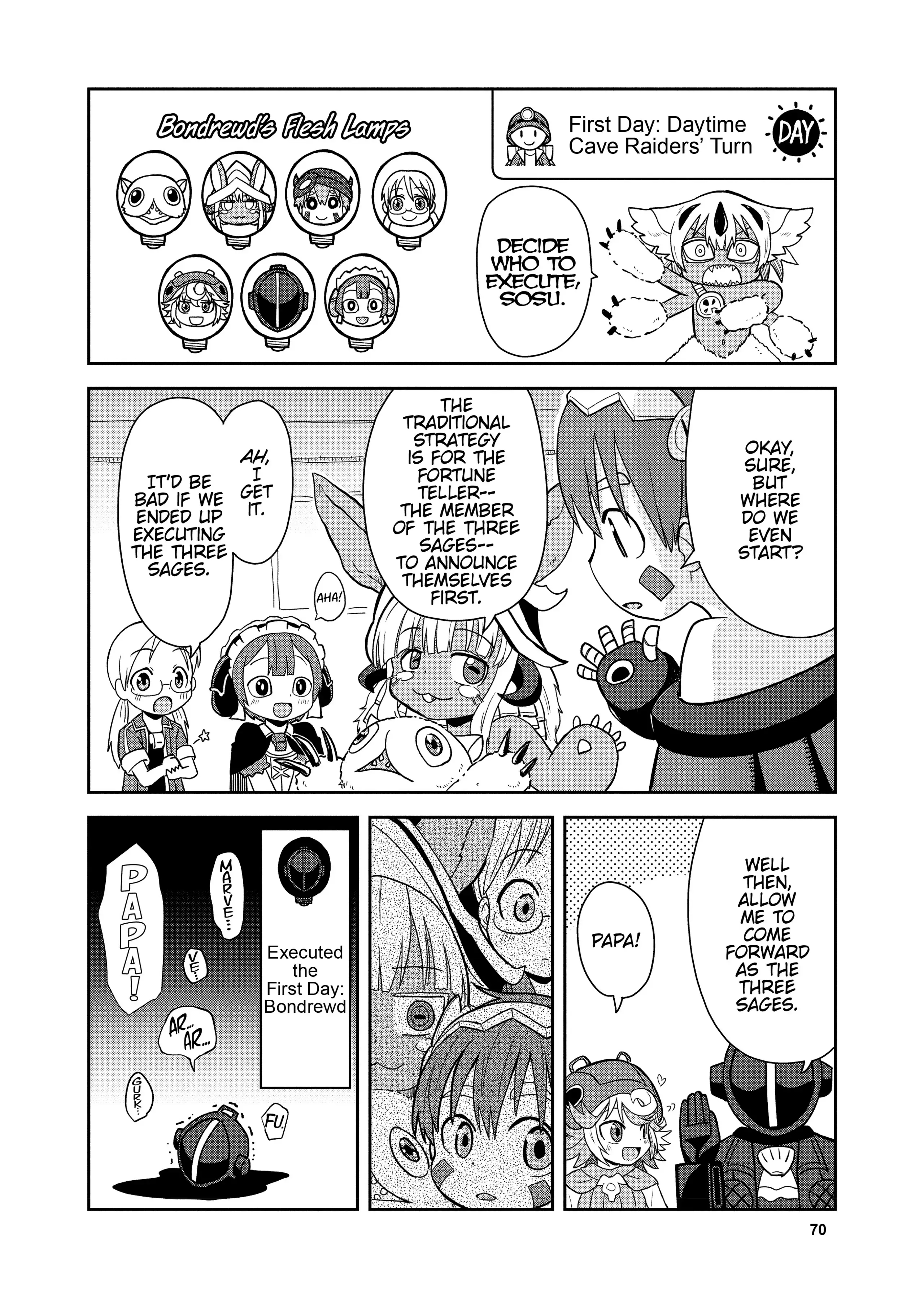 Made in Abyss Official Anthology – Layer 4: It’s a Wonderful Abyss Life Chapter 6 - page 4