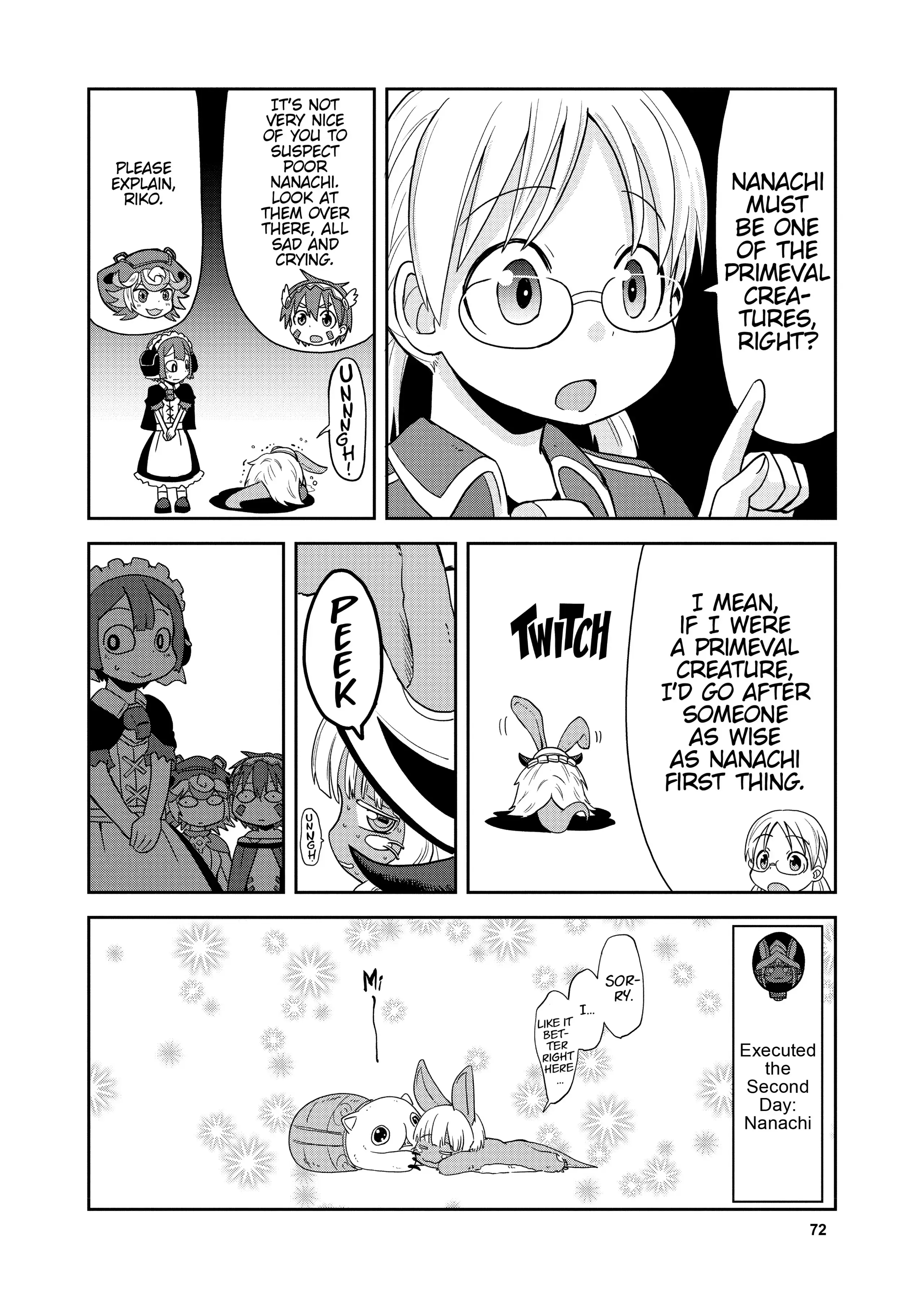 Made in Abyss Official Anthology – Layer 4: It’s a Wonderful Abyss Life Chapter 6 - page 6