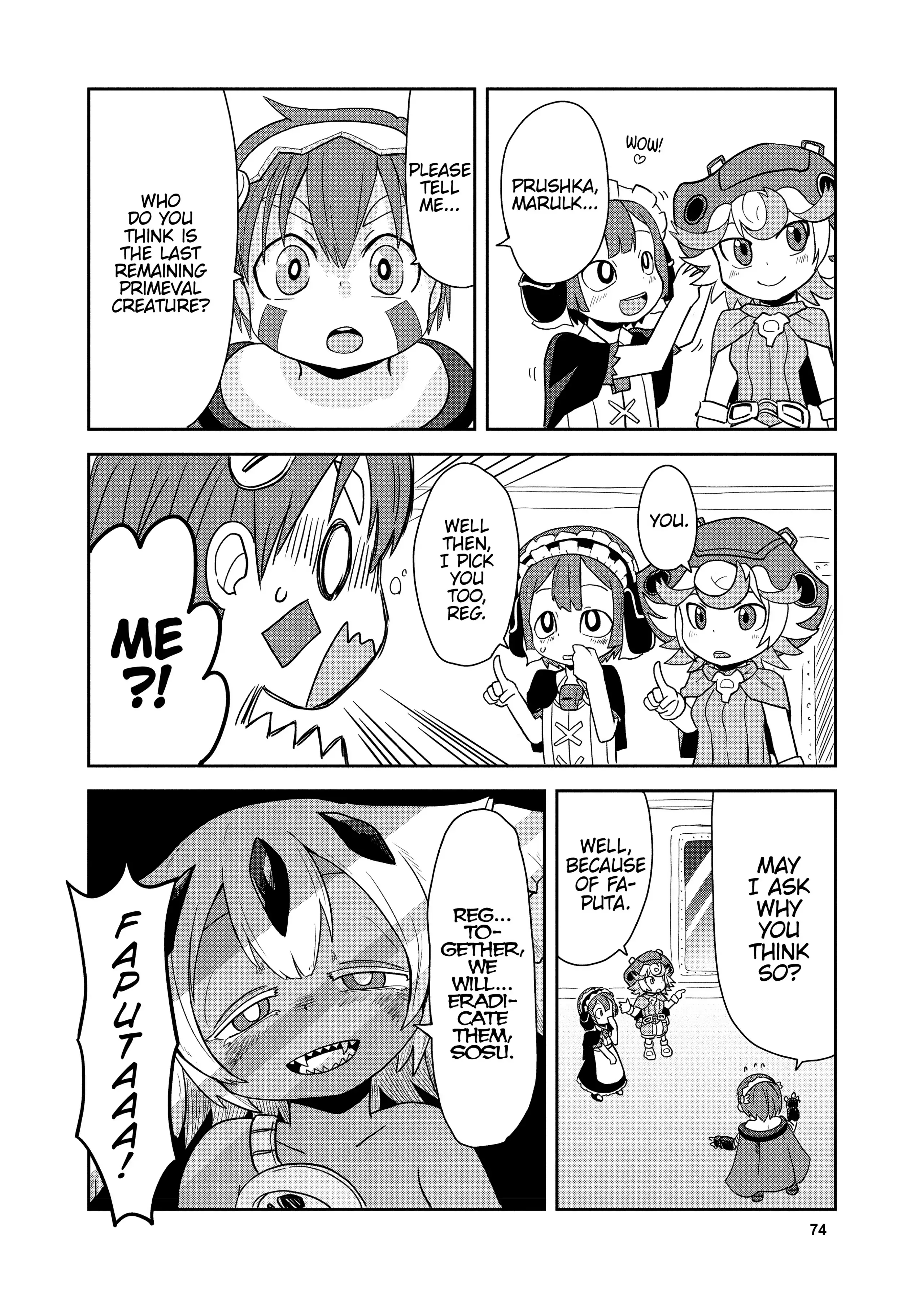Made in Abyss Official Anthology – Layer 4: It’s a Wonderful Abyss Life Chapter 6 - page 8