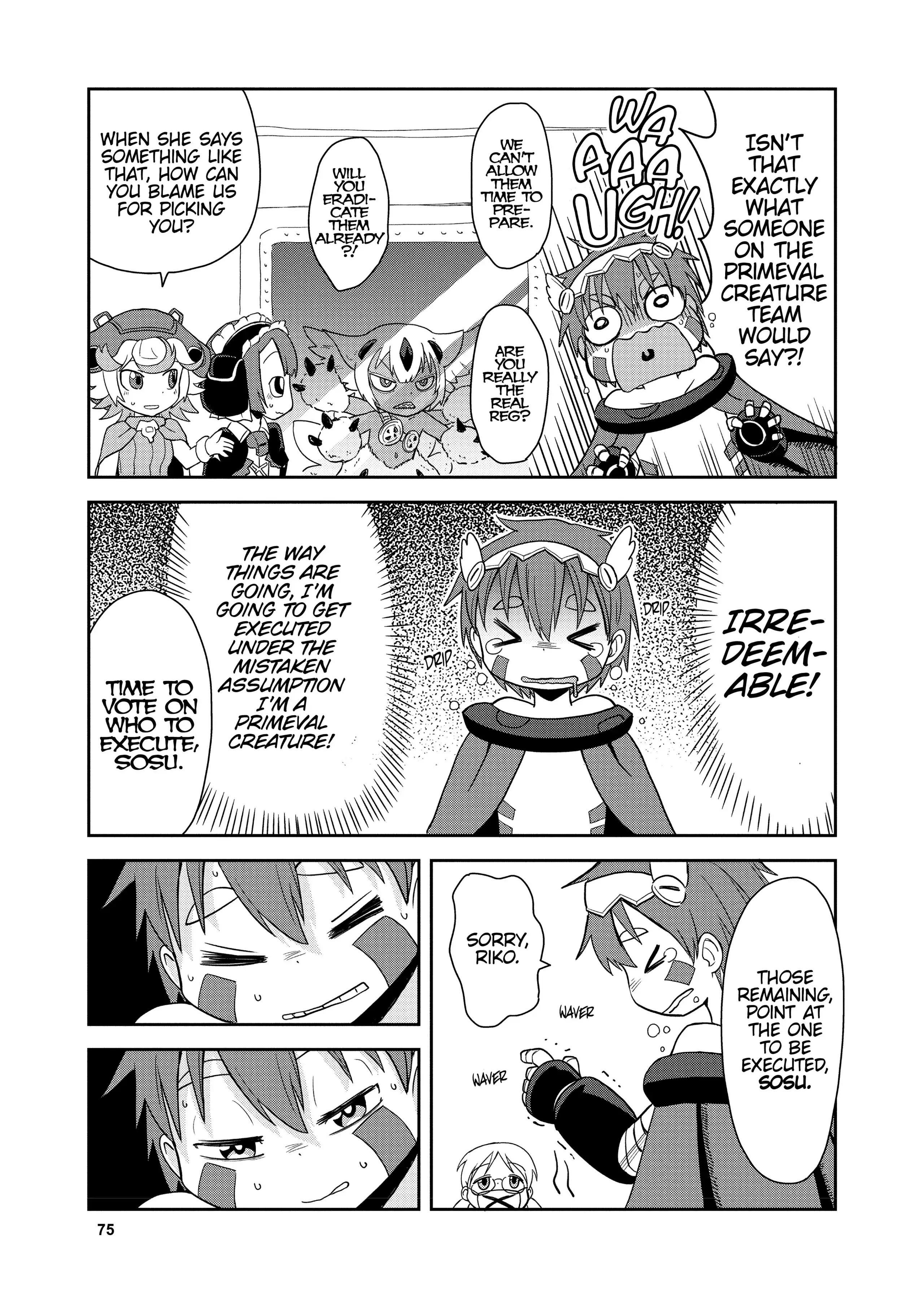 Made in Abyss Official Anthology – Layer 4: It’s a Wonderful Abyss Life Chapter 6 - page 9