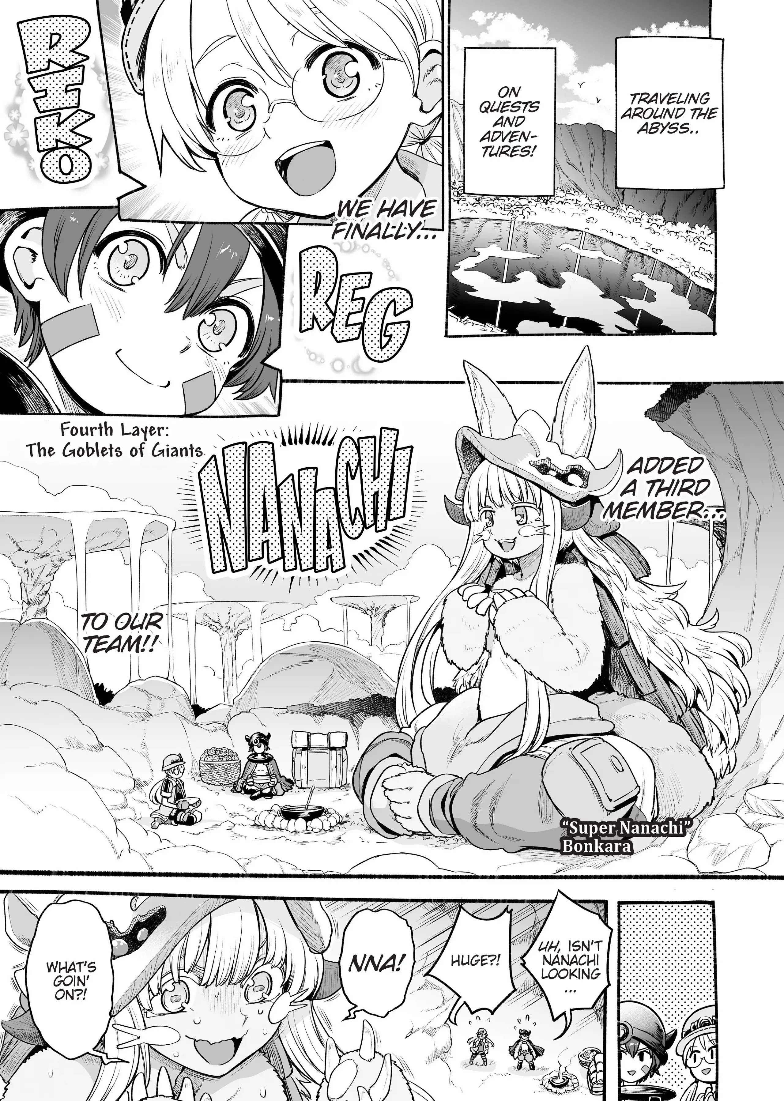 Made in Abyss Official Anthology – Layer 4: It’s a Wonderful Abyss Life Chapter 7 - page 1