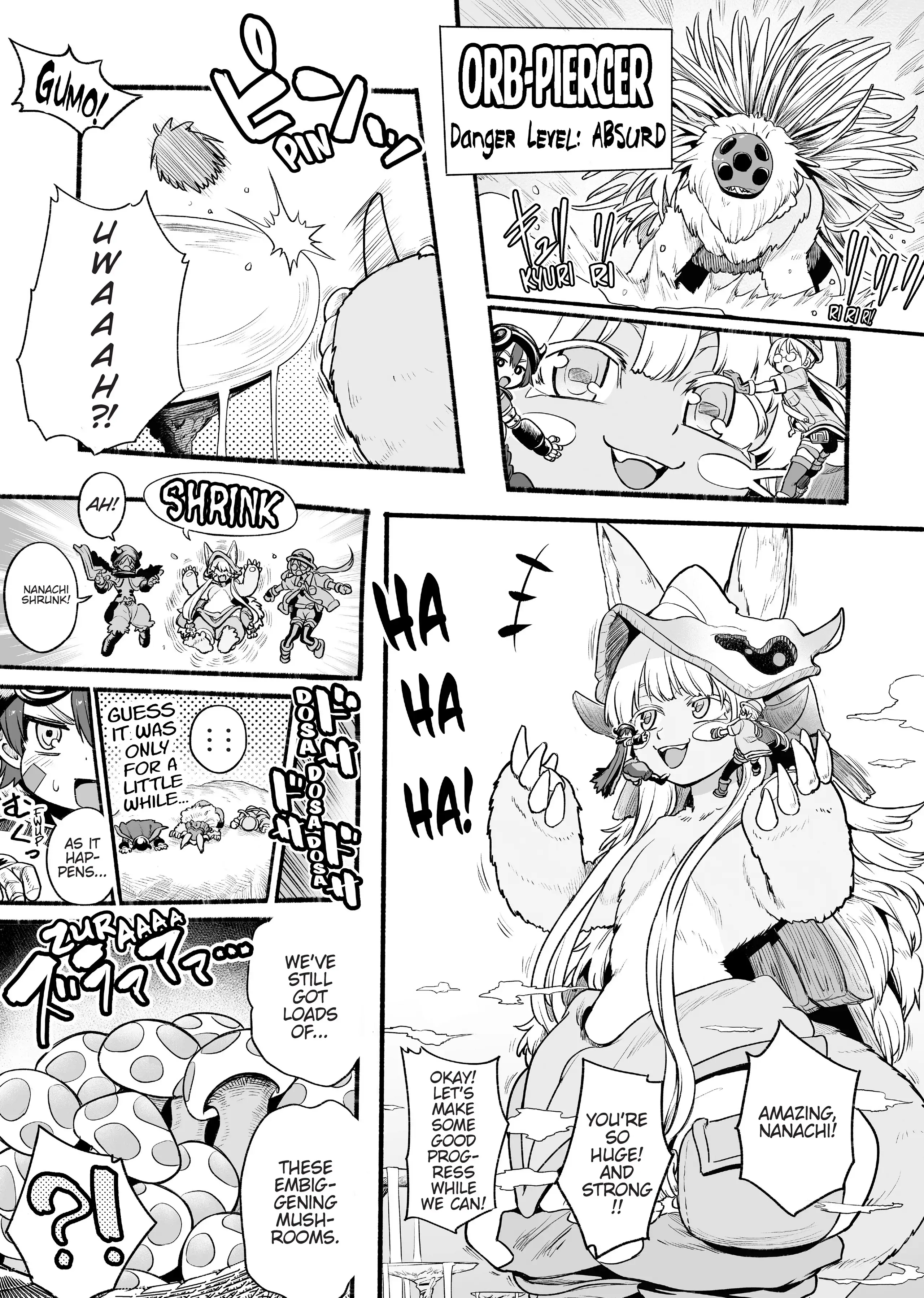 Made in Abyss Official Anthology – Layer 4: It’s a Wonderful Abyss Life Chapter 7 - page 3