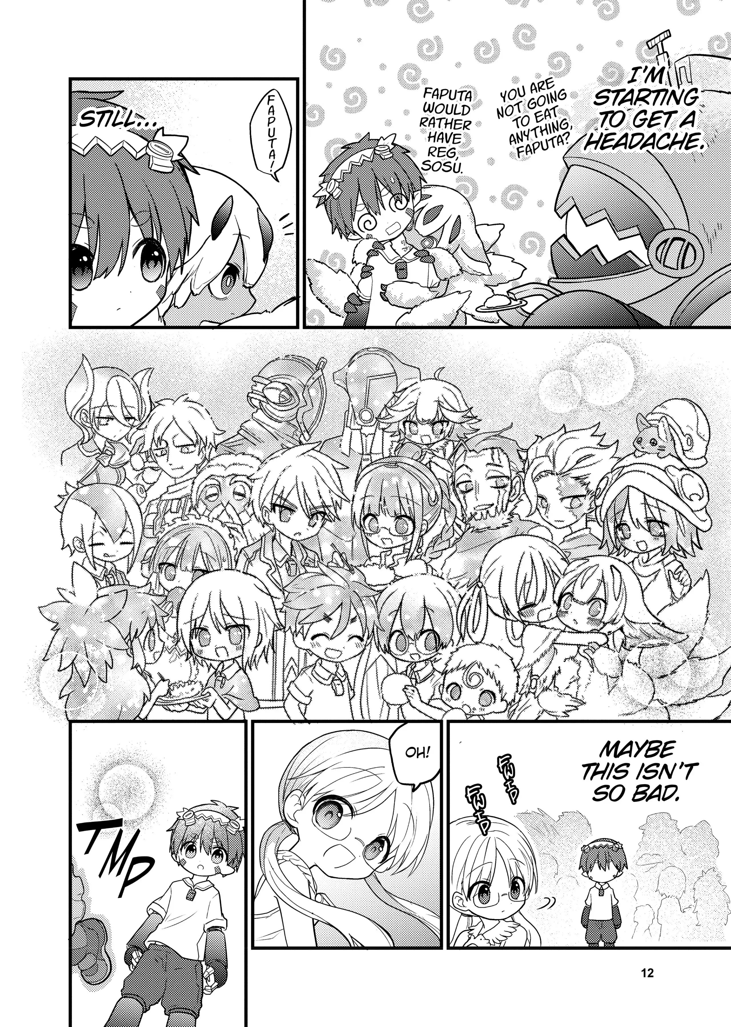 Made in Abyss Official Anthology – Layer 4: It’s a Wonderful Abyss Life Chapter 1 - page 13