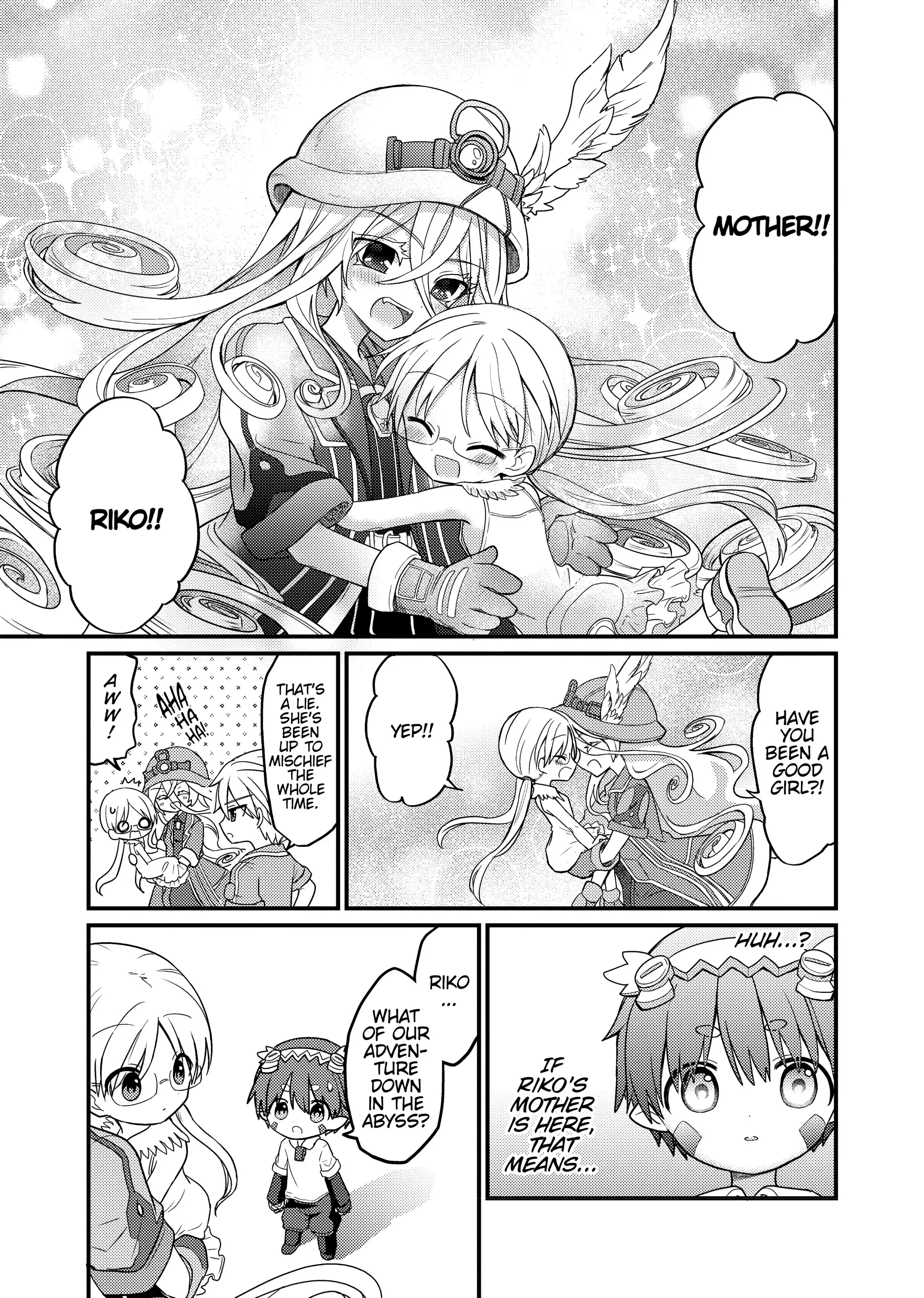 Made in Abyss Official Anthology – Layer 4: It’s a Wonderful Abyss Life Chapter 1 - page 14
