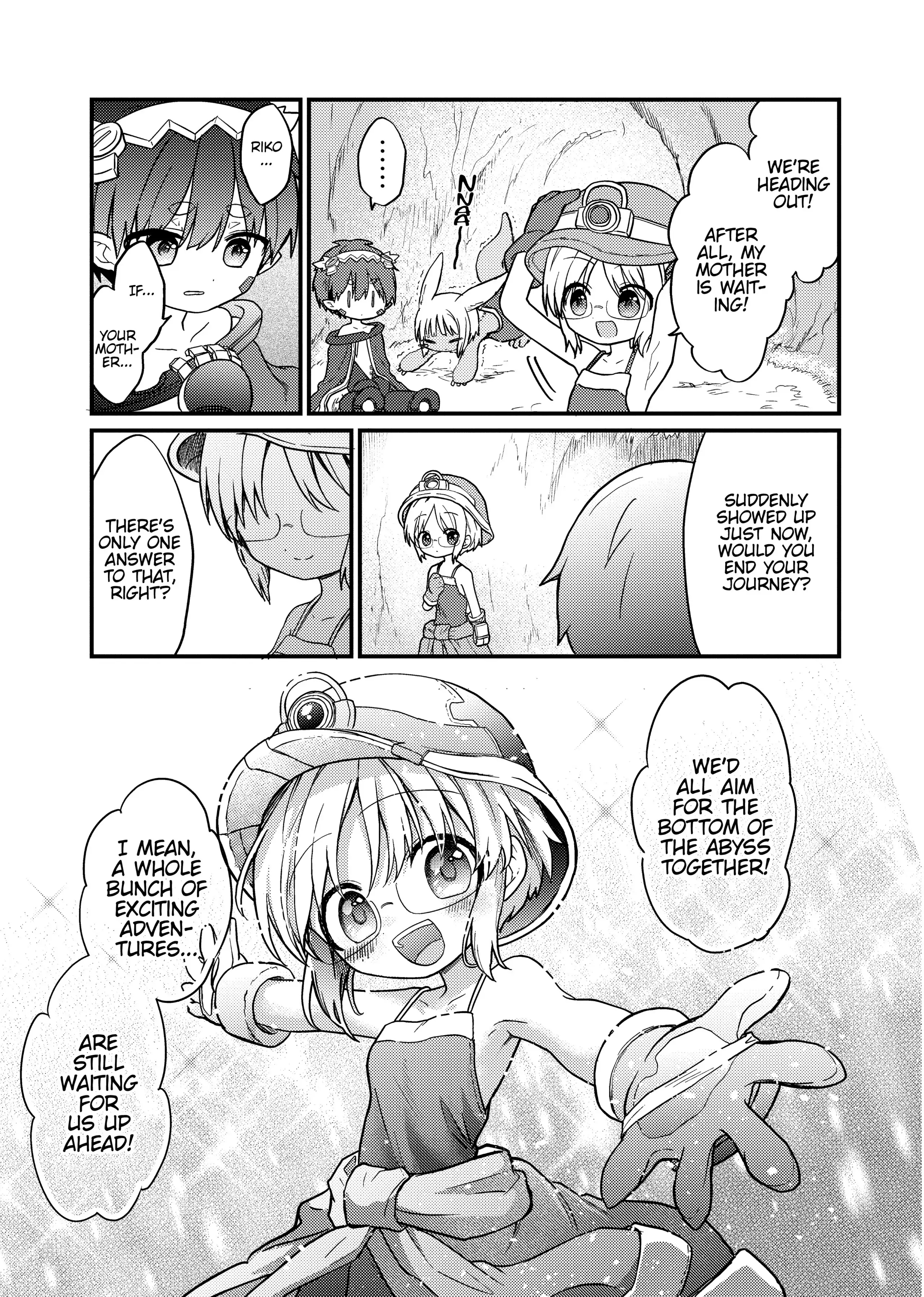 Made in Abyss Official Anthology – Layer 4: It’s a Wonderful Abyss Life Chapter 1 - page 16