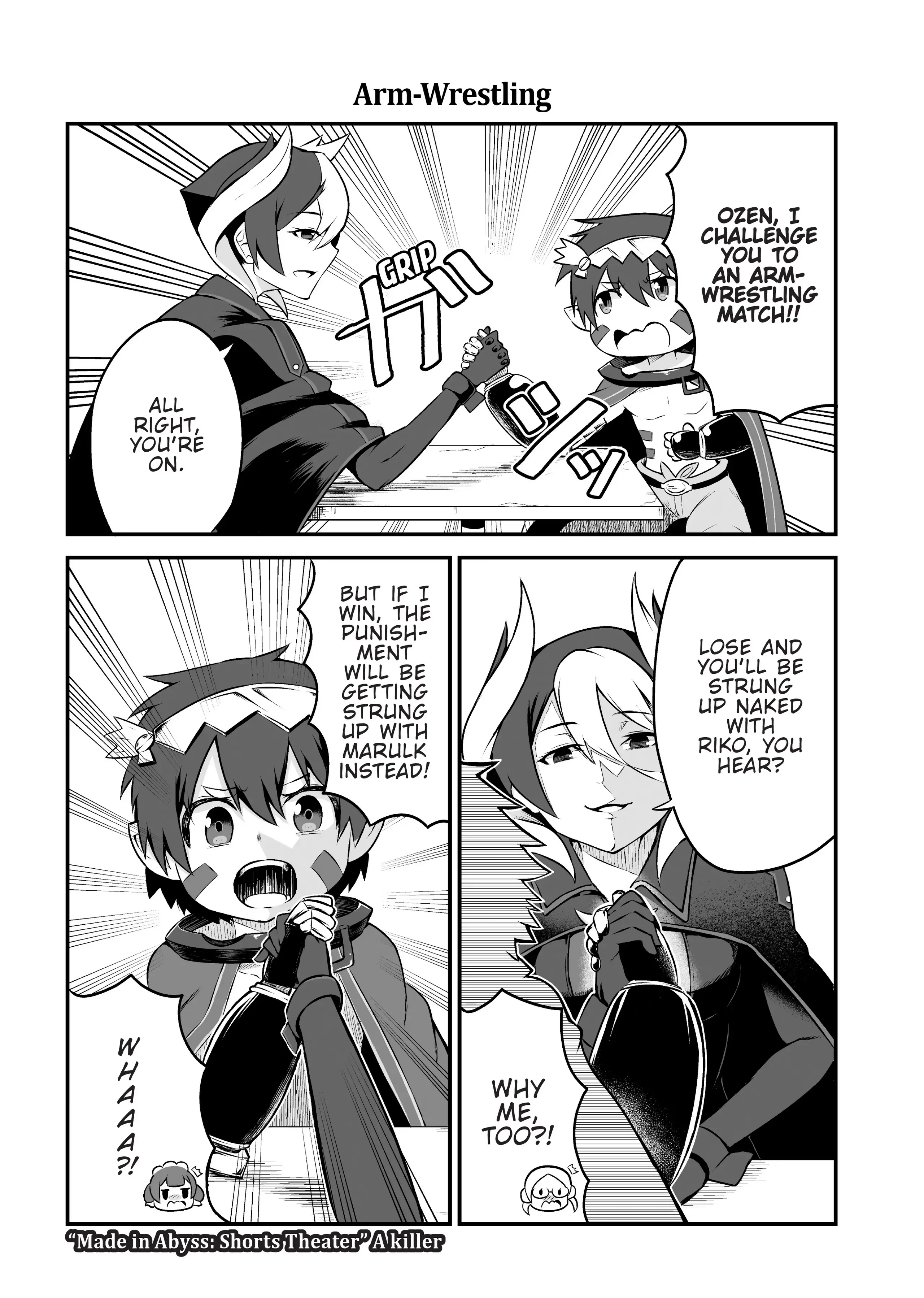 Made in Abyss Official Anthology – Layer 4: It’s a Wonderful Abyss Life Chapter 8 - page 1