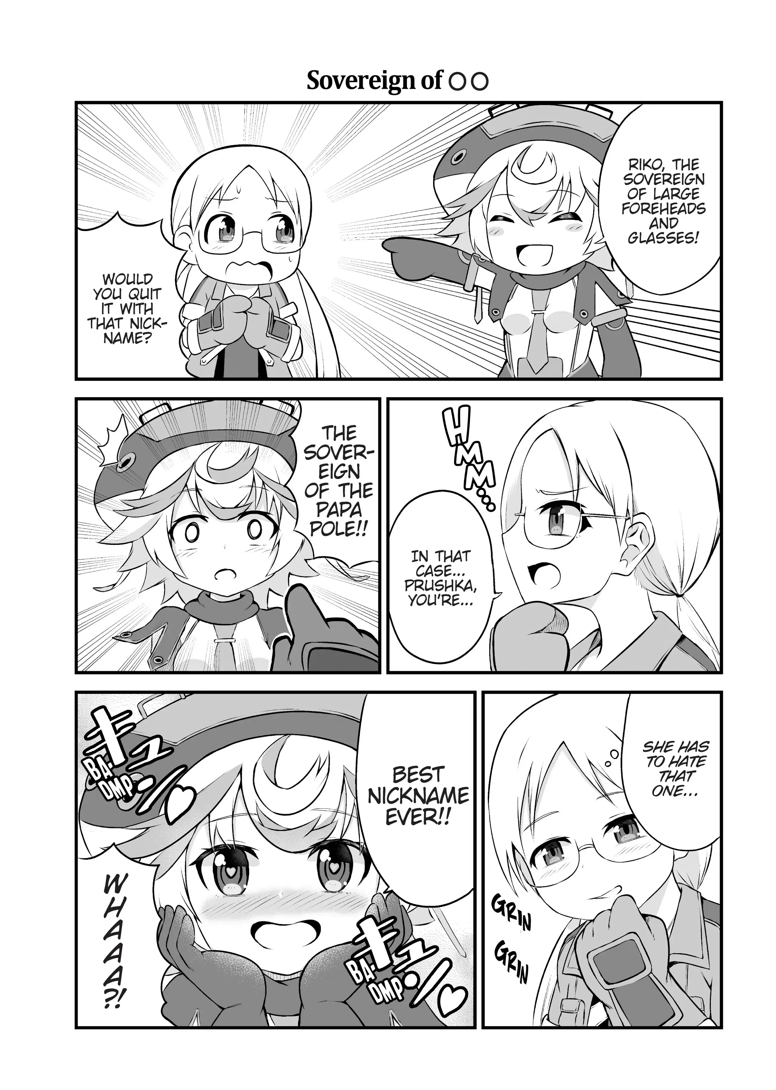 Made in Abyss Official Anthology – Layer 4: It’s a Wonderful Abyss Life Chapter 8 - page 10