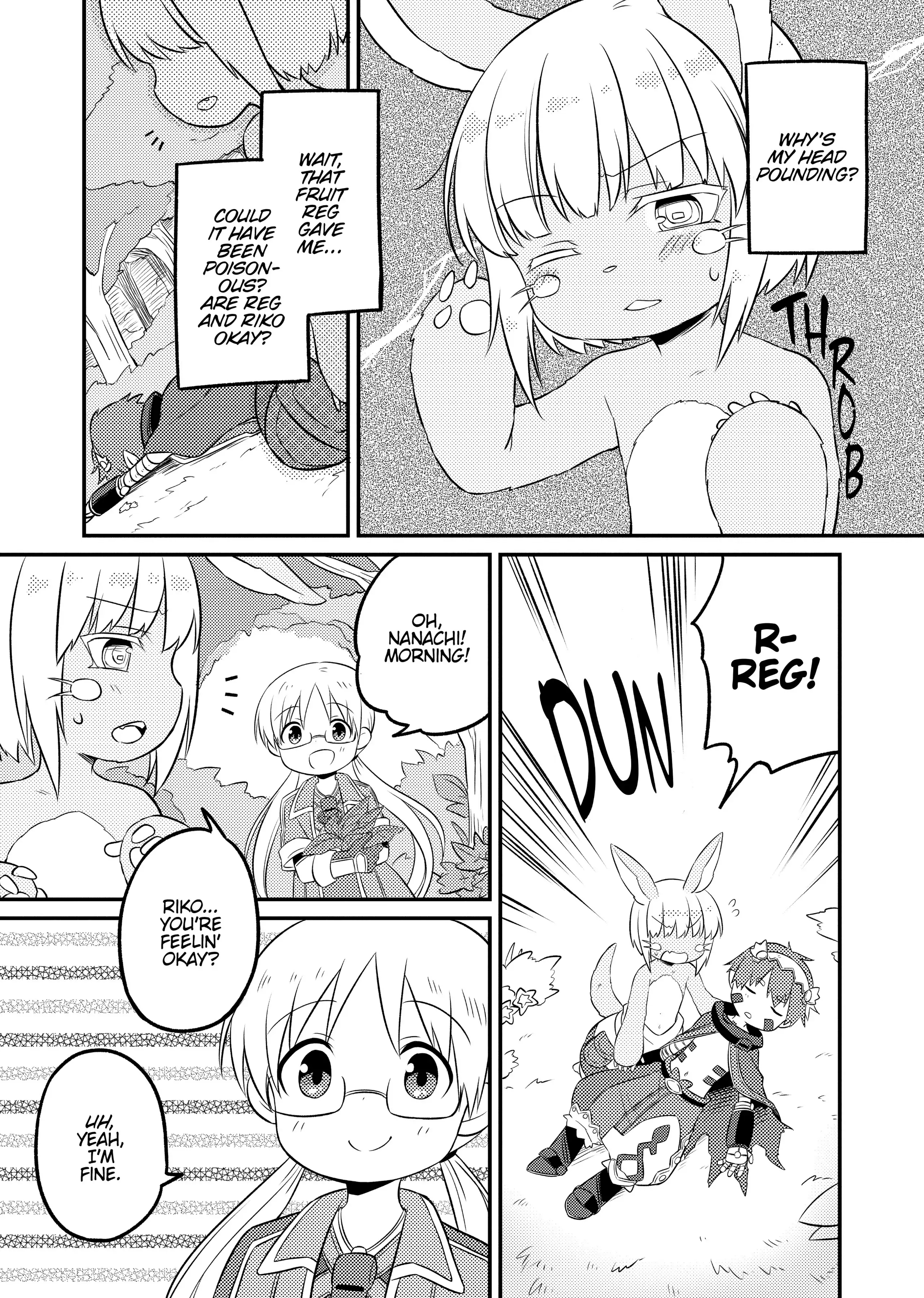 Made in Abyss Official Anthology – Layer 4: It’s a Wonderful Abyss Life Chapter 2 - page 11
