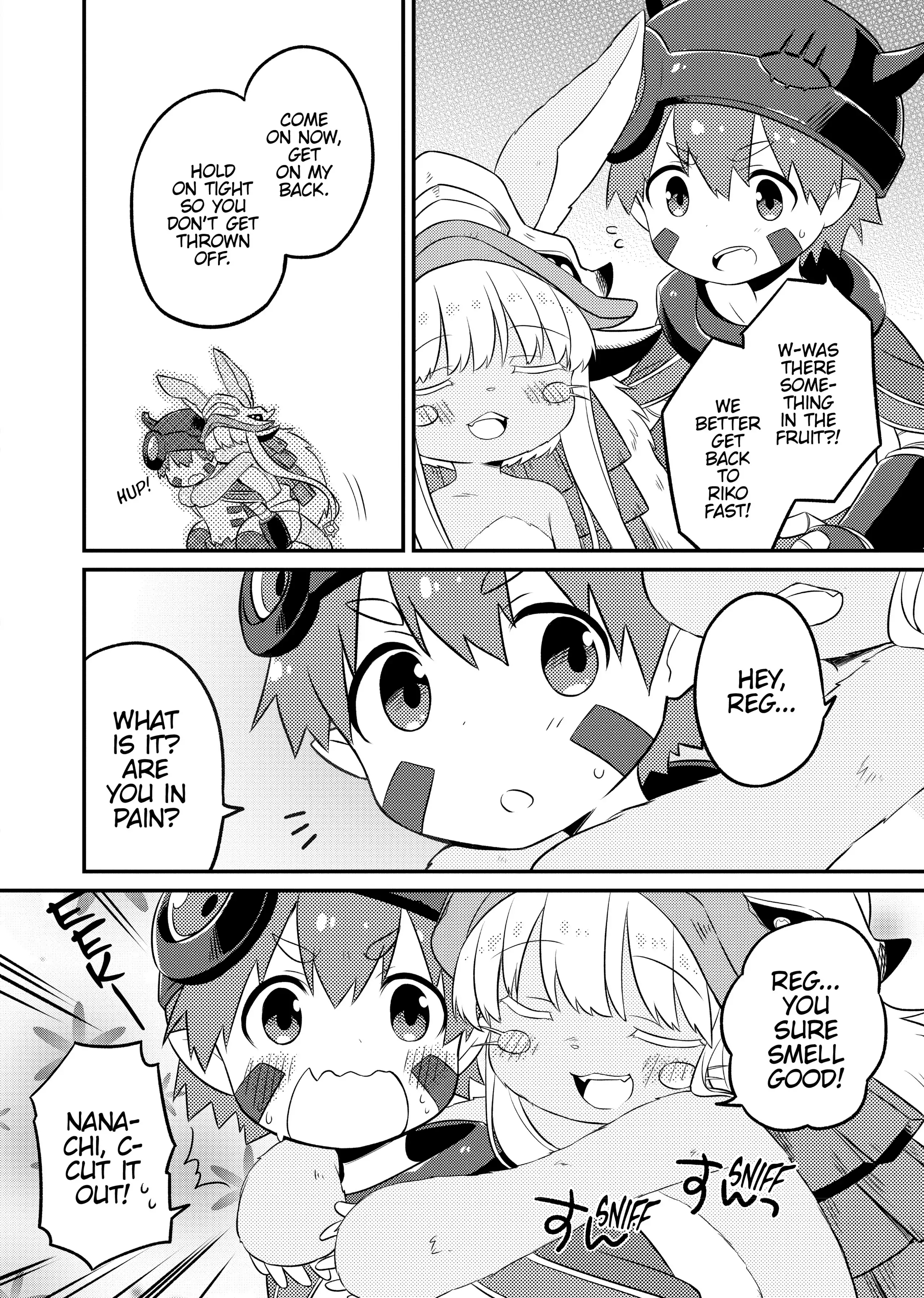 Made in Abyss Official Anthology – Layer 4: It’s a Wonderful Abyss Life Chapter 2 - page 6
