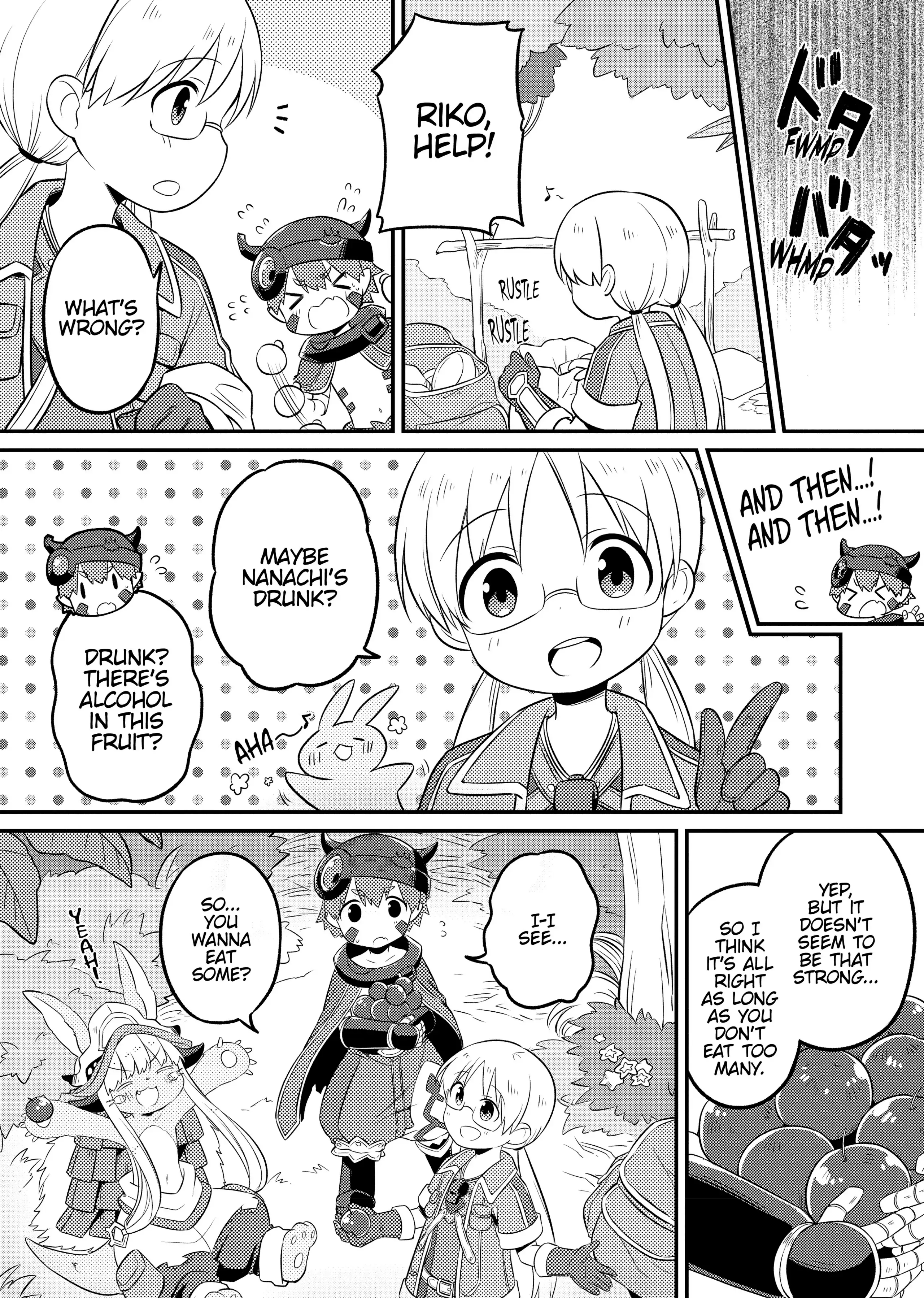 Made in Abyss Official Anthology – Layer 4: It’s a Wonderful Abyss Life Chapter 2 - page 7