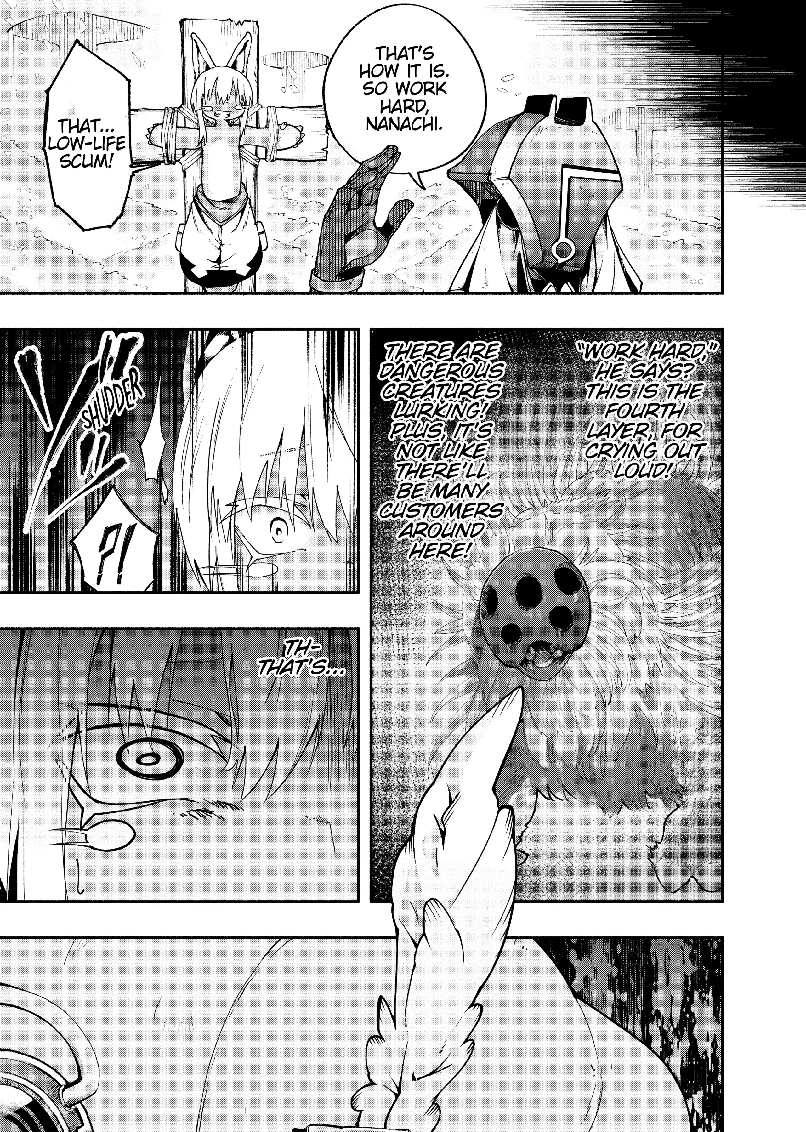 Made in Abyss Official Anthology – Layer 4: It’s a Wonderful Abyss Life Chapter 3 - page 7