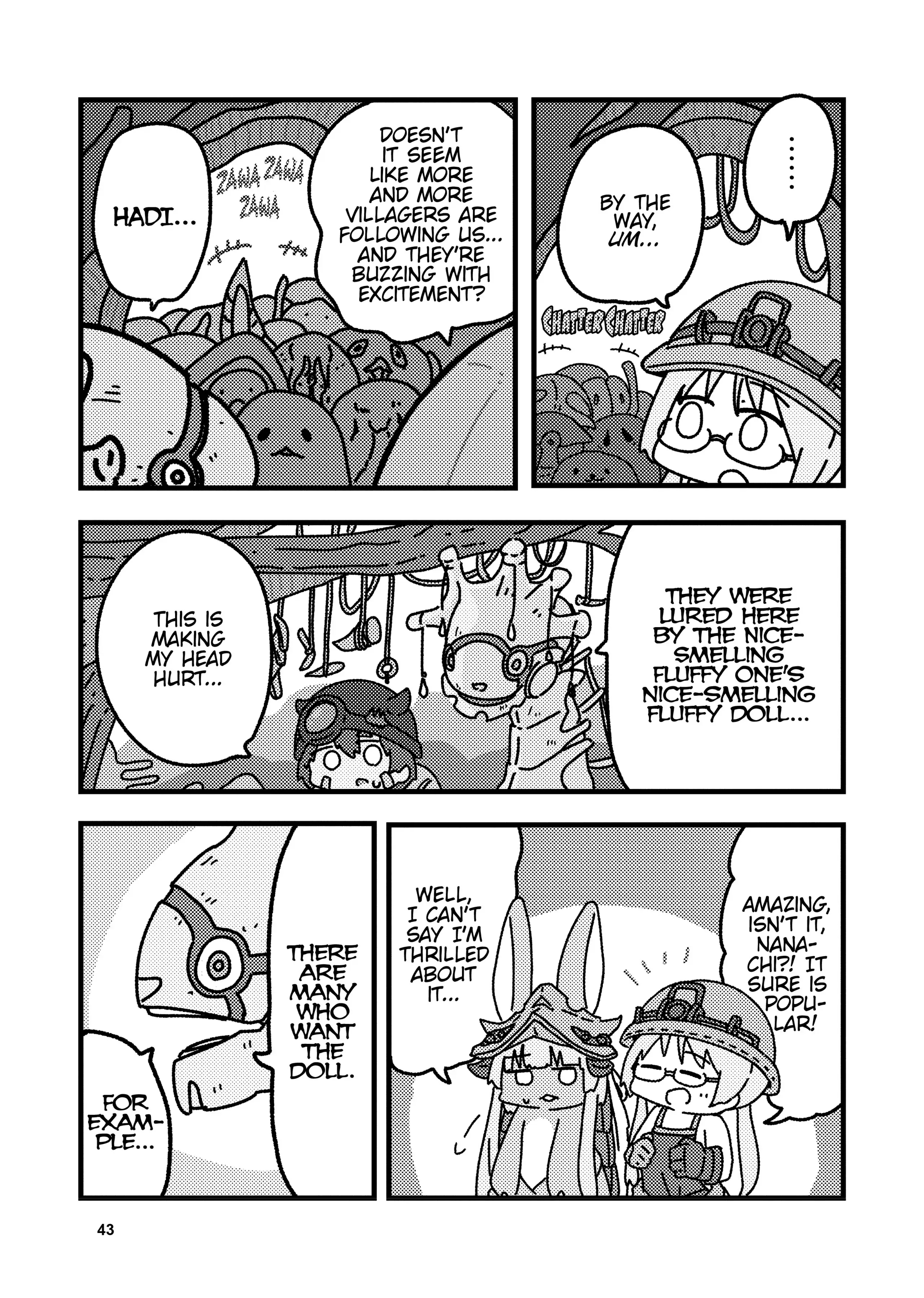 Made in Abyss Official Anthology – Layer 4: It’s a Wonderful Abyss Life Chapter 4 - page 3