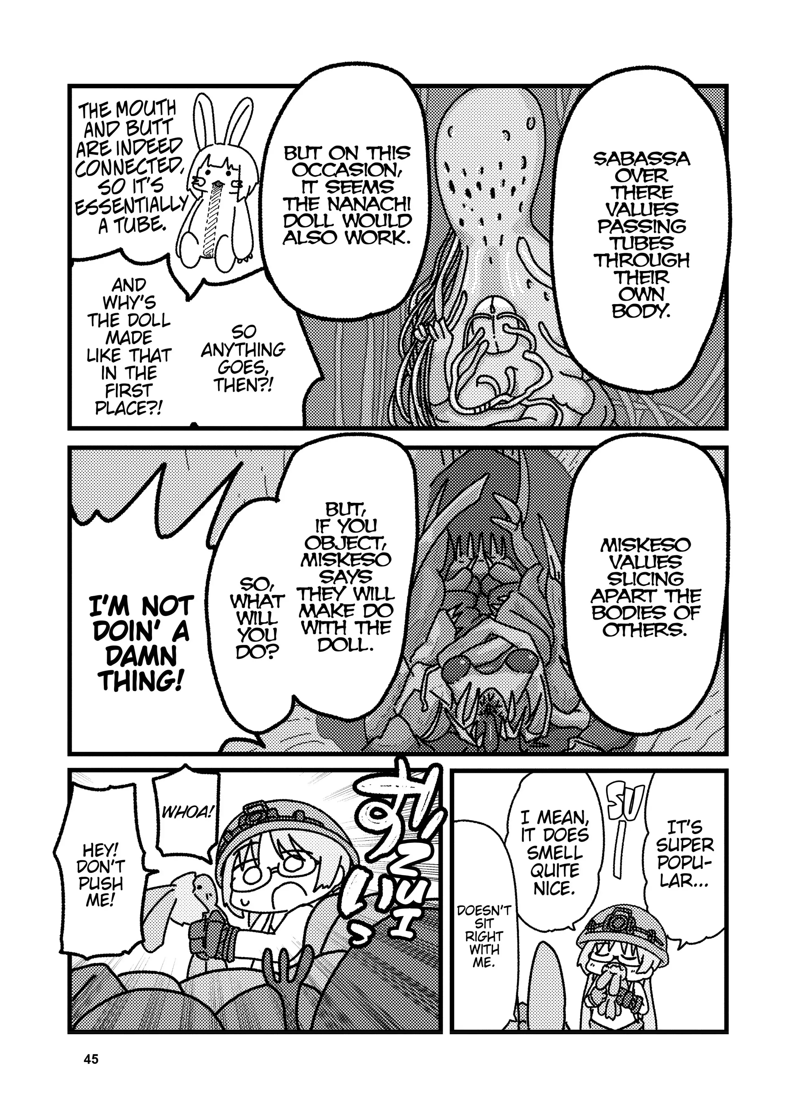 Made in Abyss Official Anthology – Layer 4: It’s a Wonderful Abyss Life Chapter 4 - page 5
