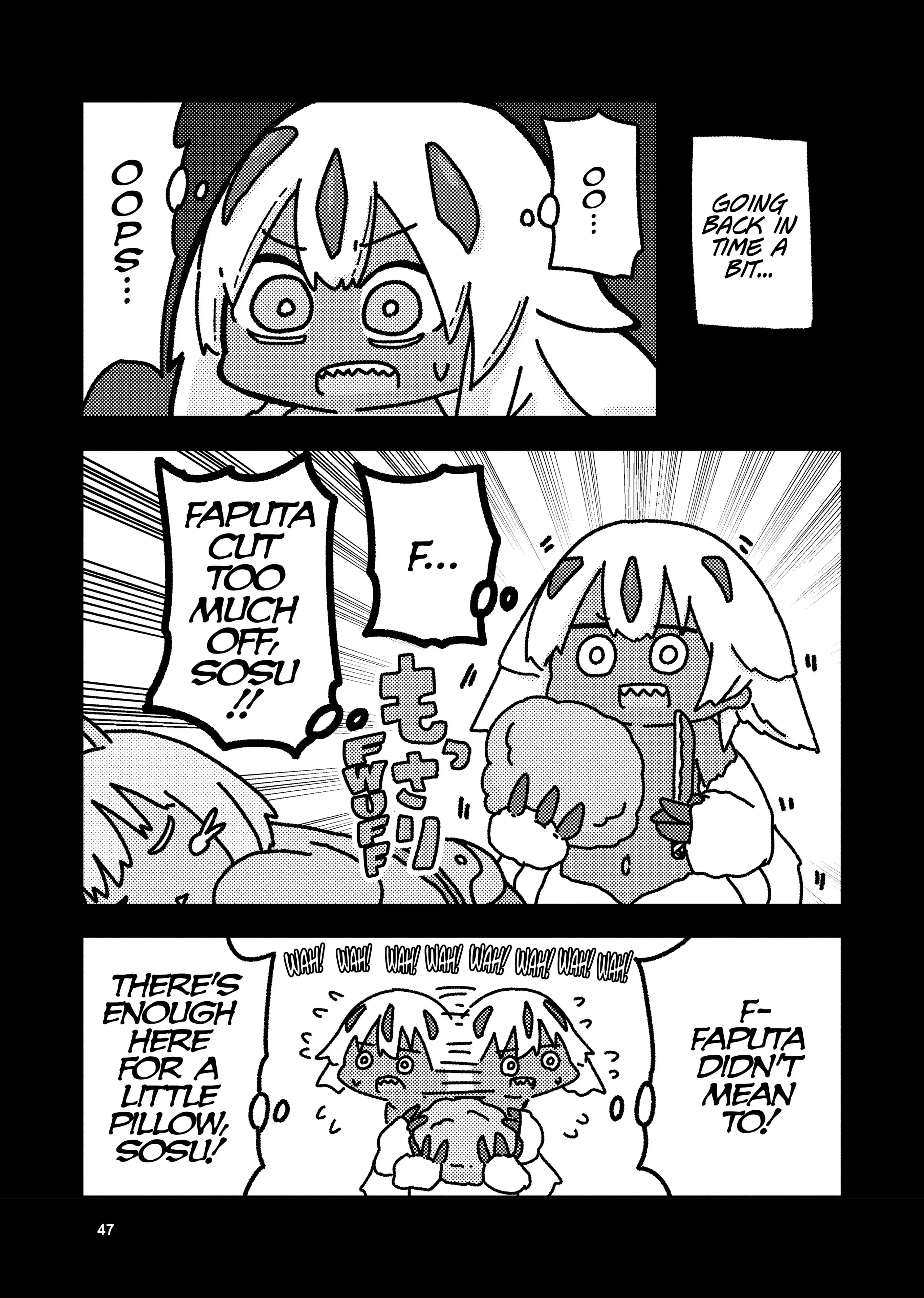 Made in Abyss Official Anthology – Layer 4: It’s a Wonderful Abyss Life Chapter 4 - page 7