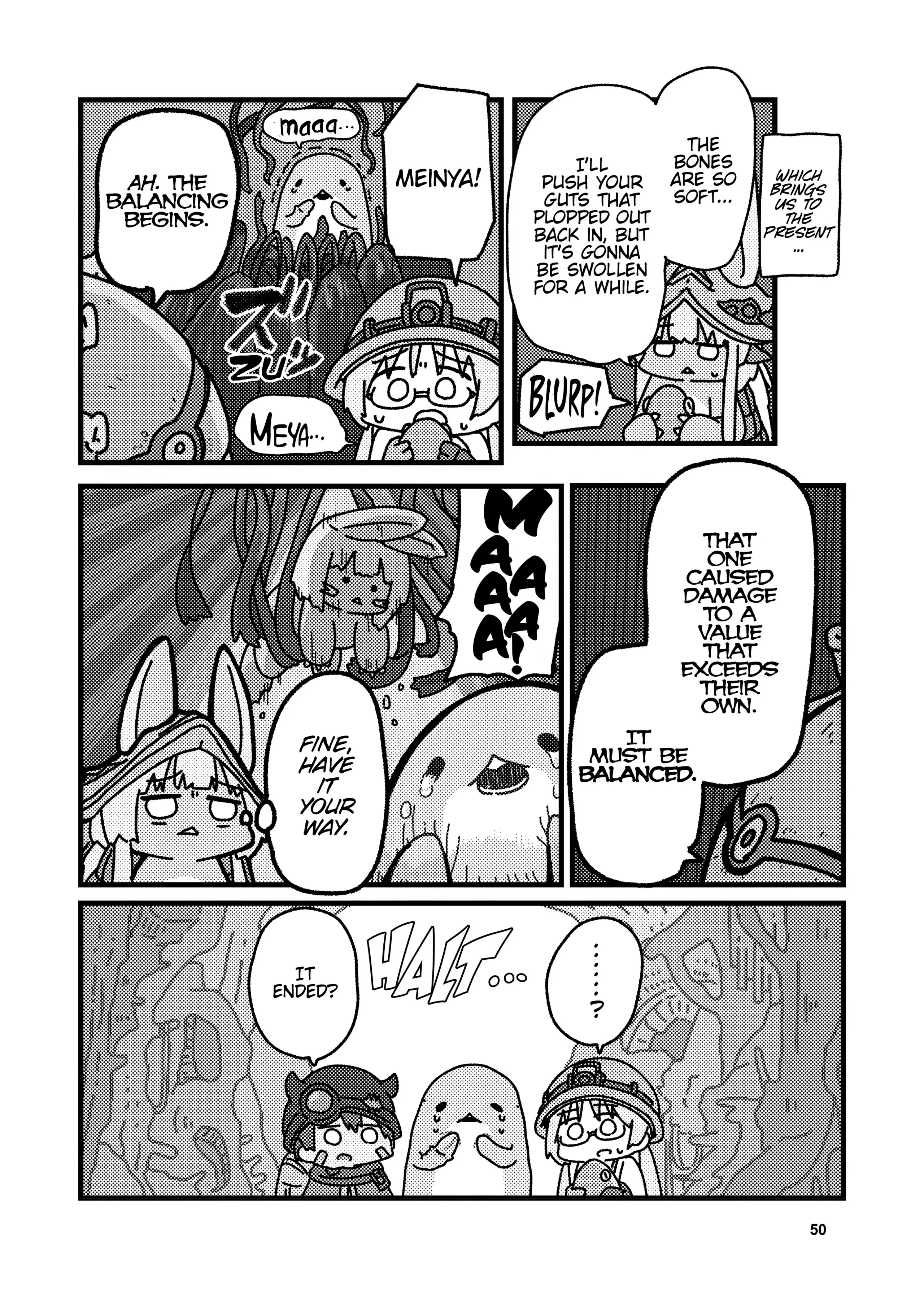 Made in Abyss Official Anthology – Layer 4: It’s a Wonderful Abyss Life Chapter 4 - page 10